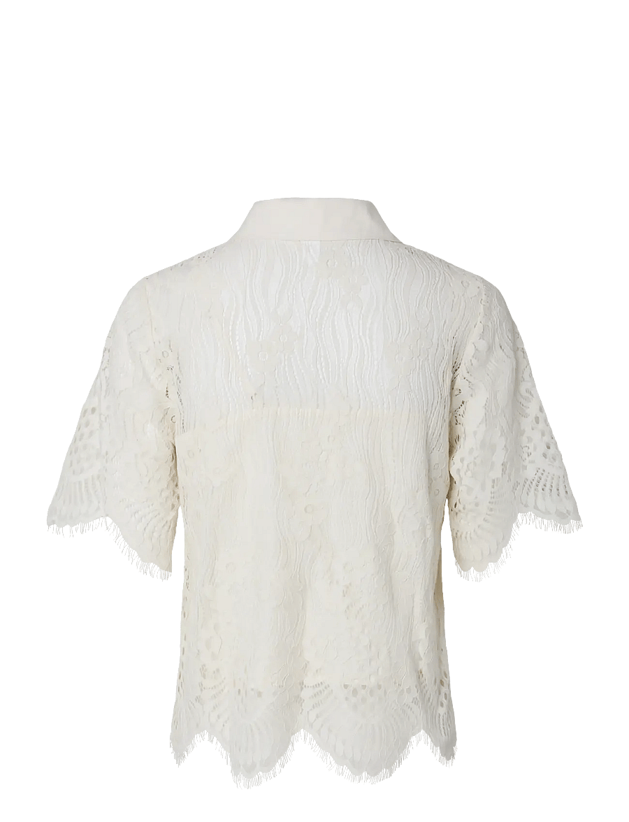 YAS - YASKOI SS LACE TOP - EX - poloshirts - pristine - 2