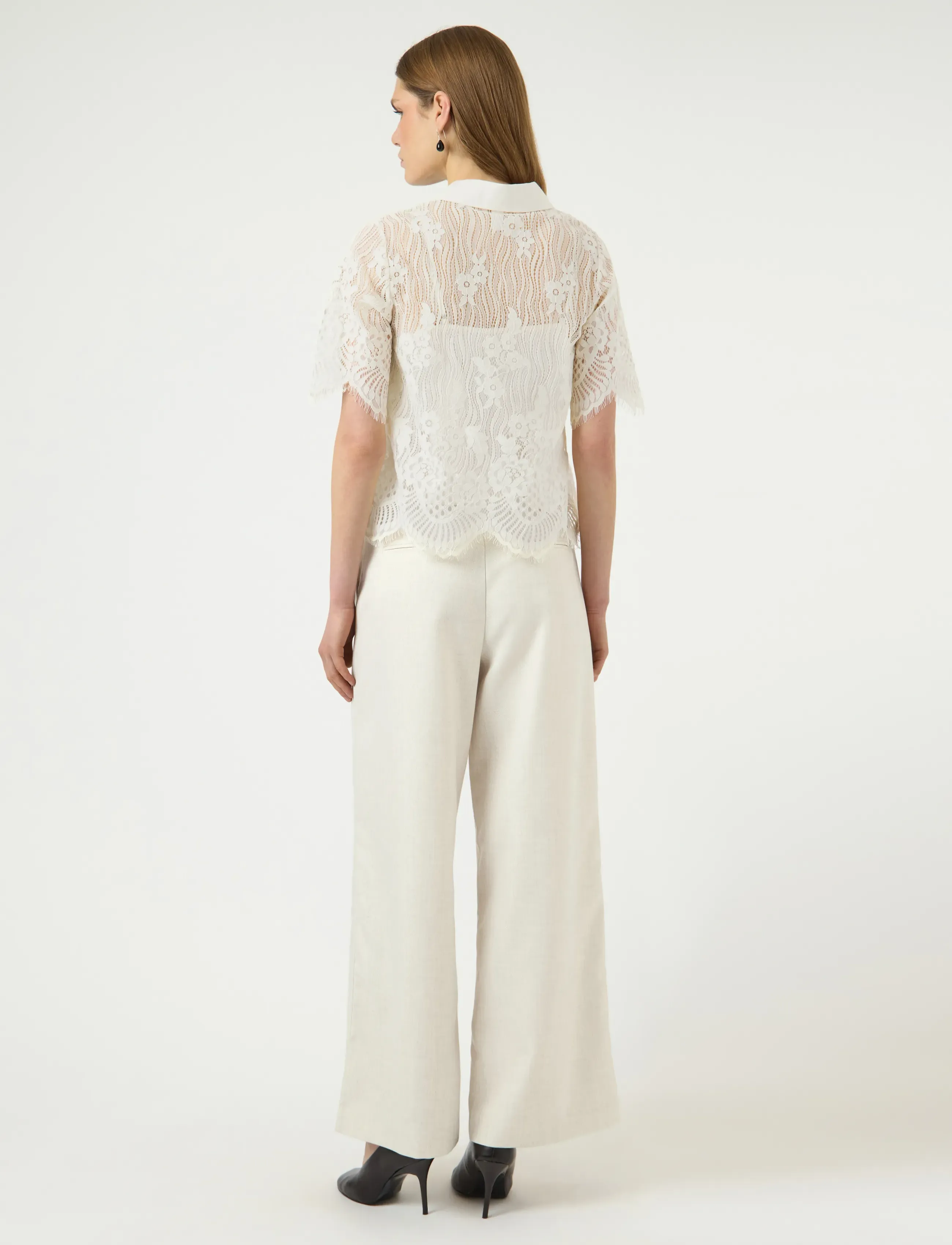 YAS - YASKOI SS LACE TOP - EX - polosärgid - pristine - 3