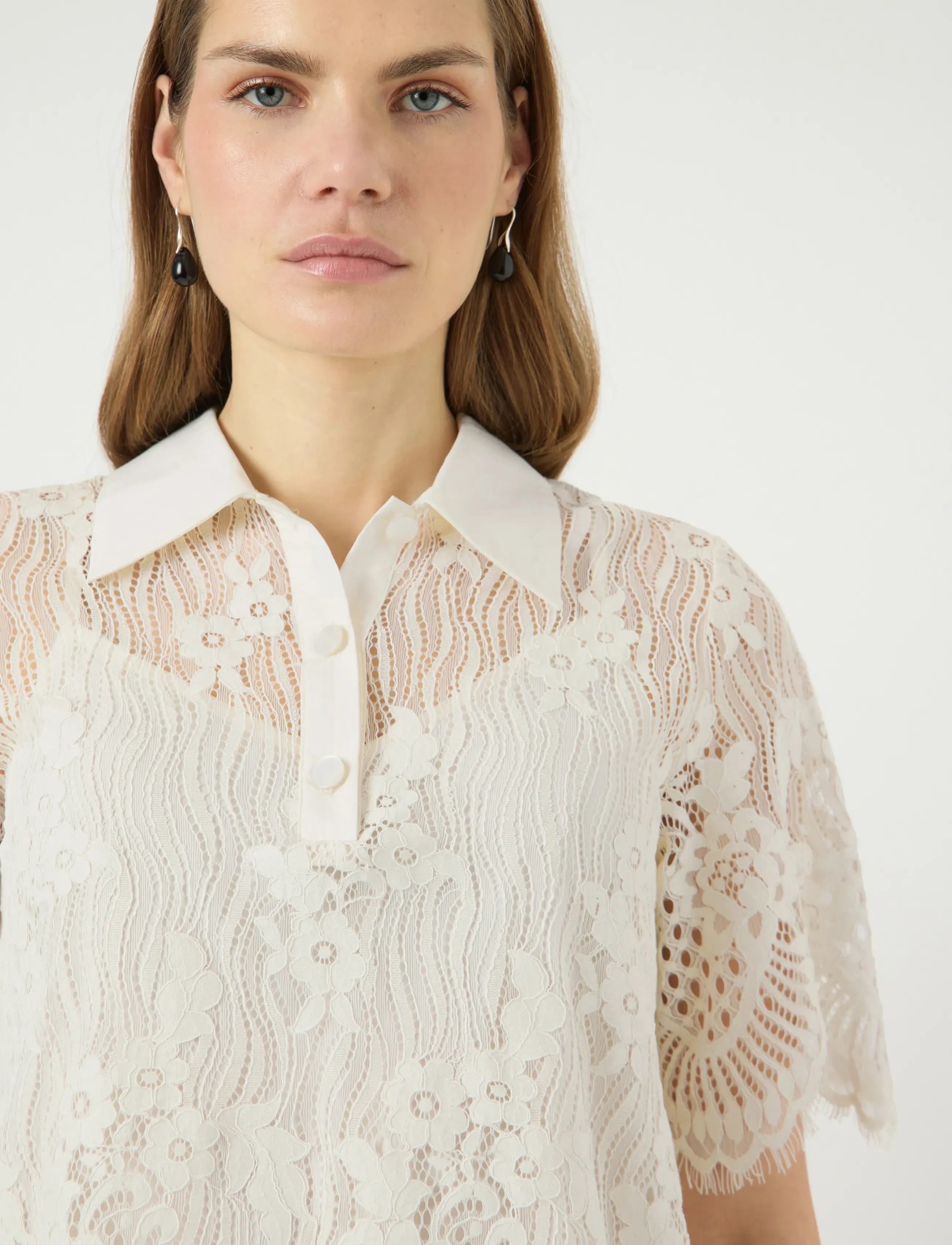YAS - YASKOI SS LACE TOP - EX - polosärgid - pristine - 5