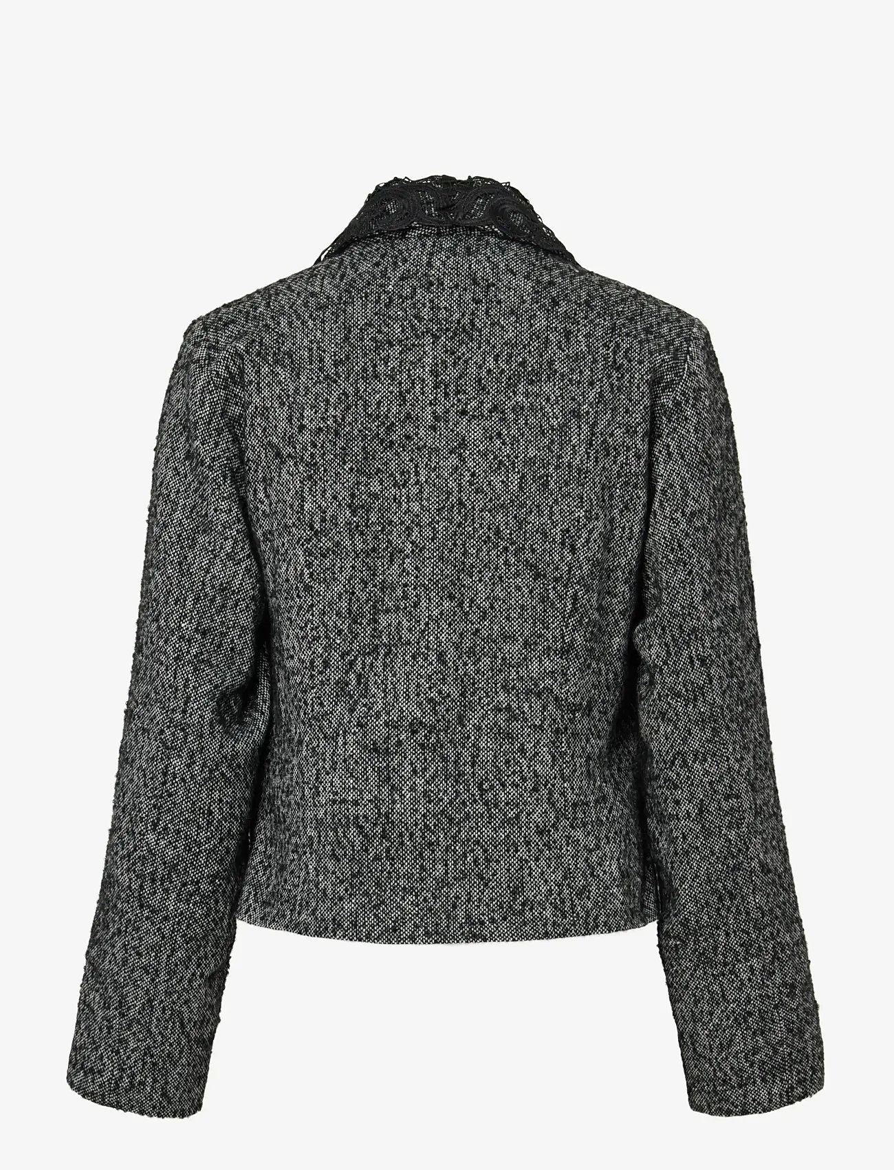 YAS - YASFILIPPA LS LACE JACKET - D2D - villased jakid - black - 2