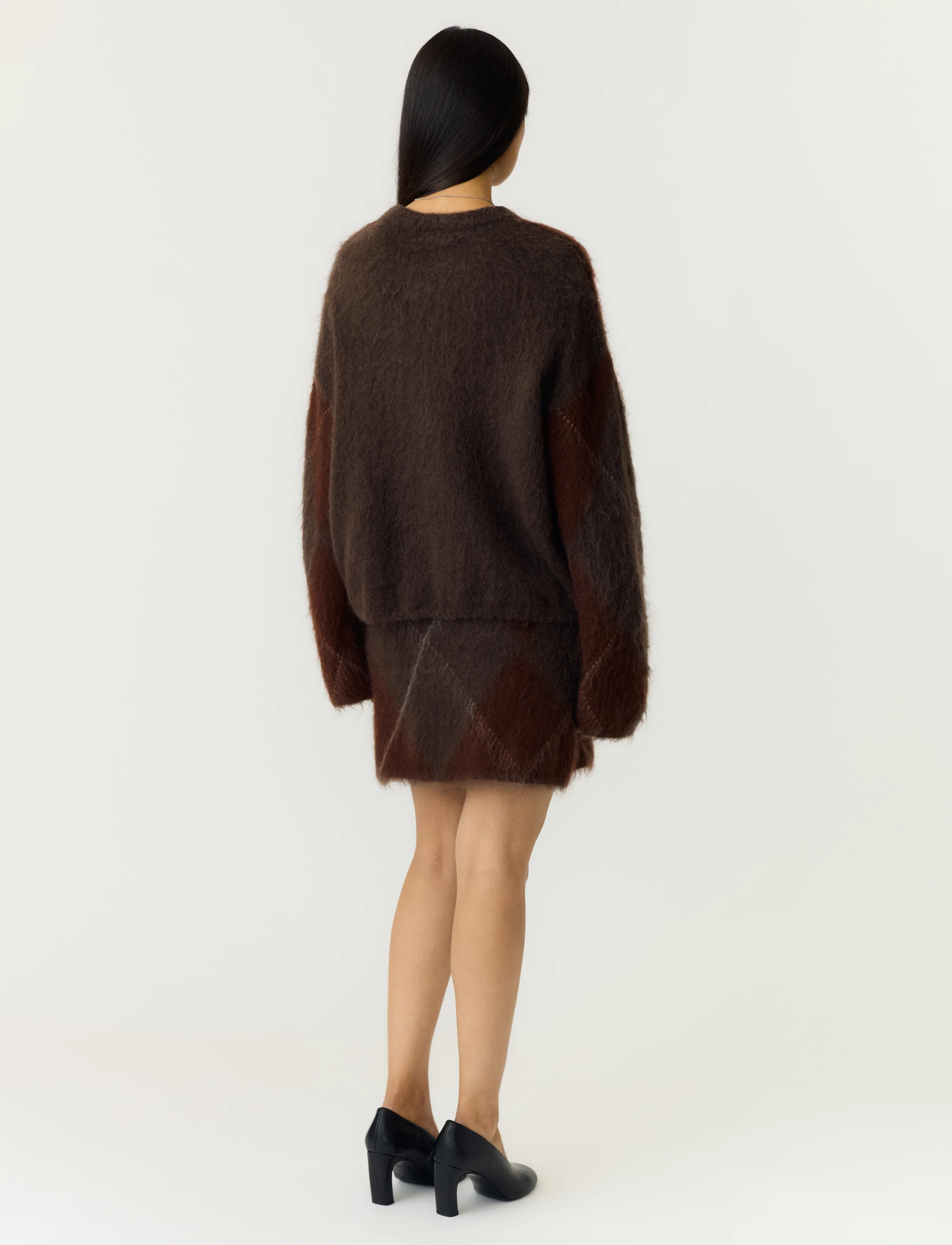 YAS Yasargy Ls Mohair Blend Knit Pullover S. stickade tröjor dam – bild 2