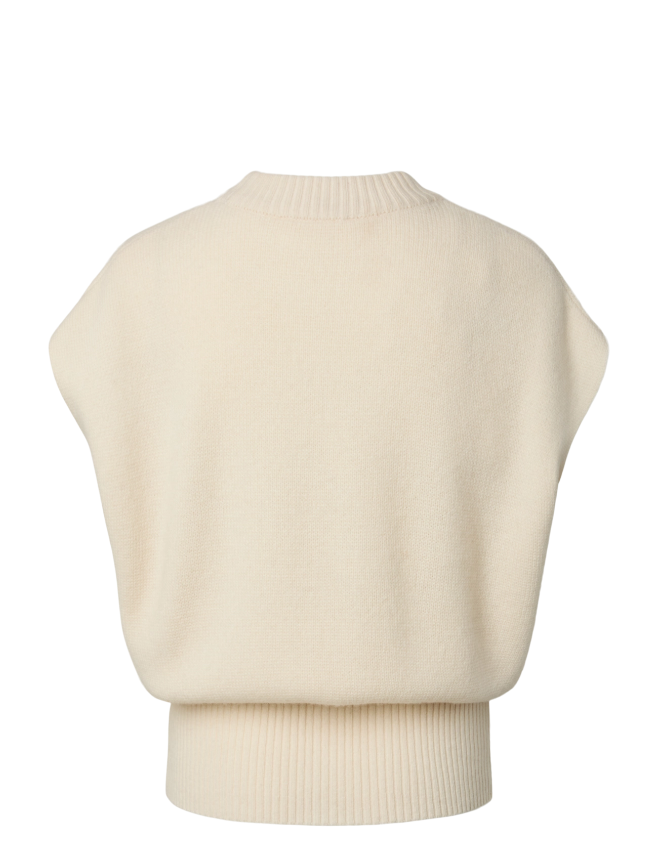 YAS - YASESLI SL WOOL BLEND KNIT VEST - strickwesten - pristine - 2