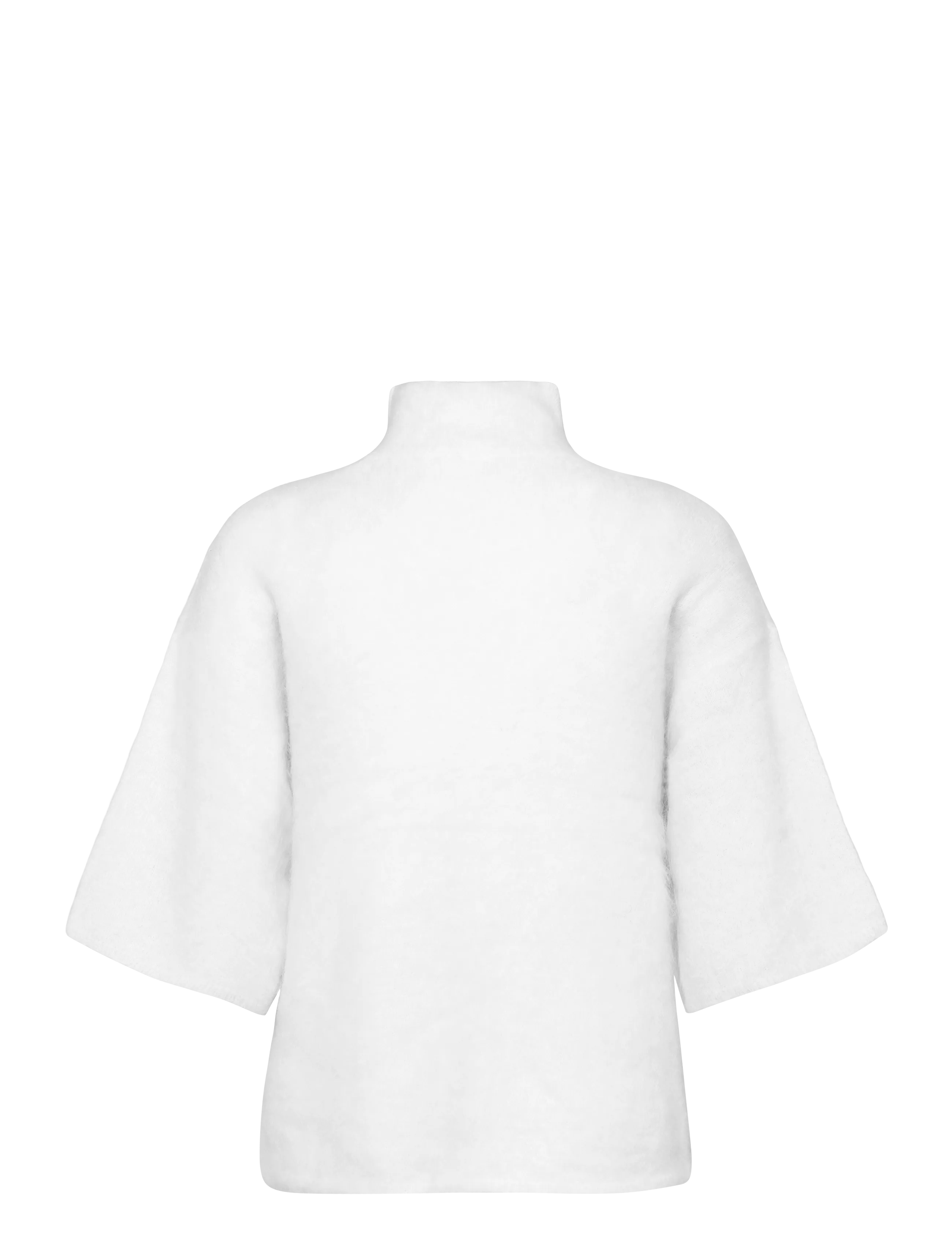 YAS - YASTILDE 2/4 MOHAIR BLEND KNIT PULLOVER - crop tops - pristine - 1