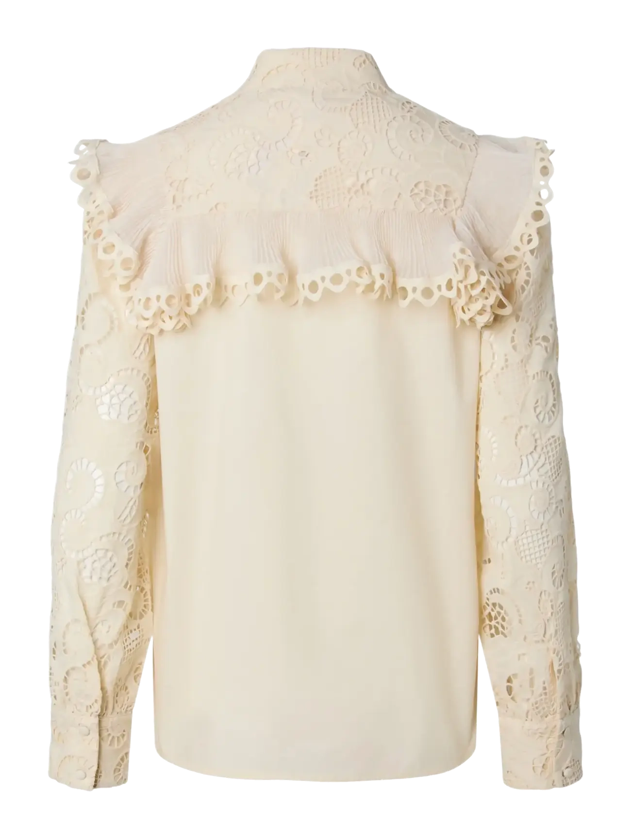 YAS - YASISUA LS SHIRT - long-sleeved shirts - pristine - 1
