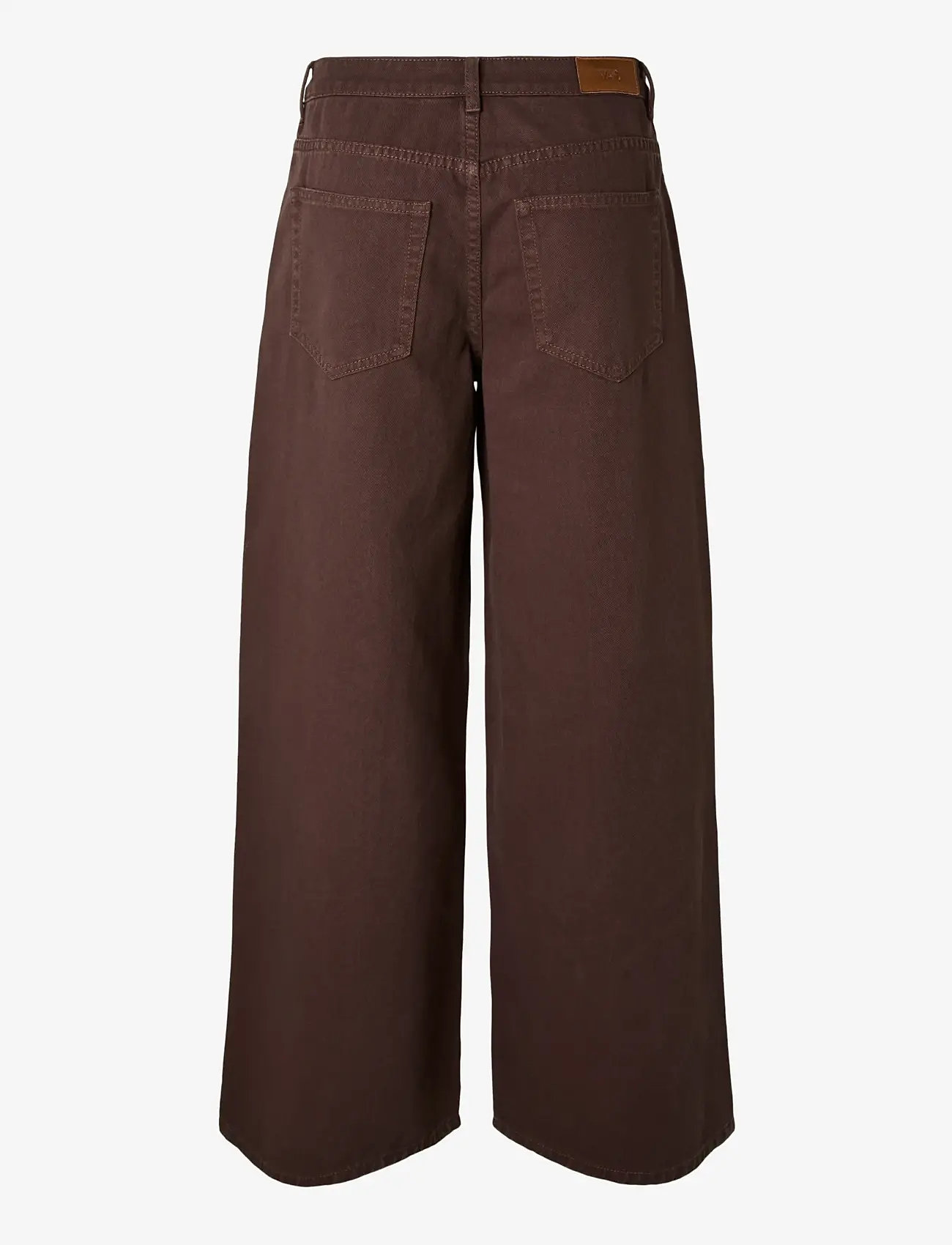 YAS - YASELSIE MW WIDE JEANS S. - EX - wide leg jeans - coffee bean - 2