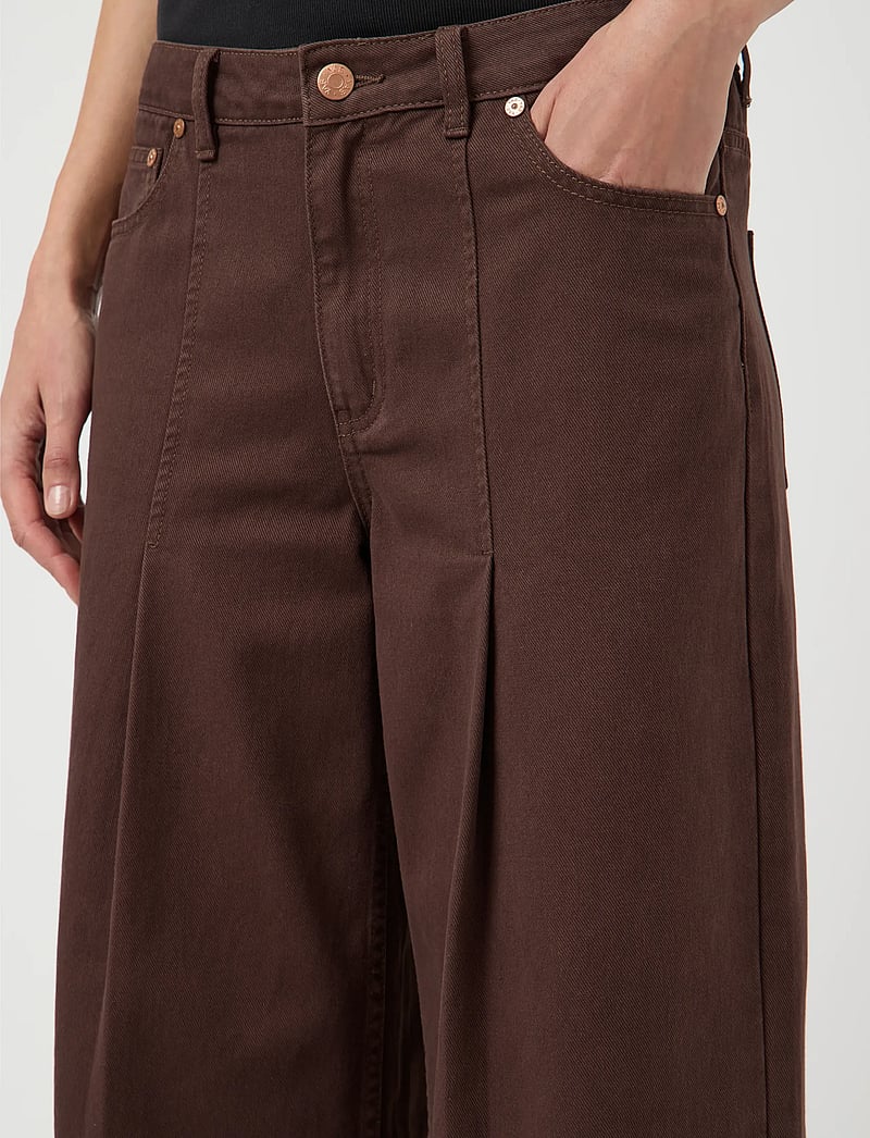 YAS - YASELSIE MW WIDE JEANS S. - EX - wide leg jeans - coffee bean - 5