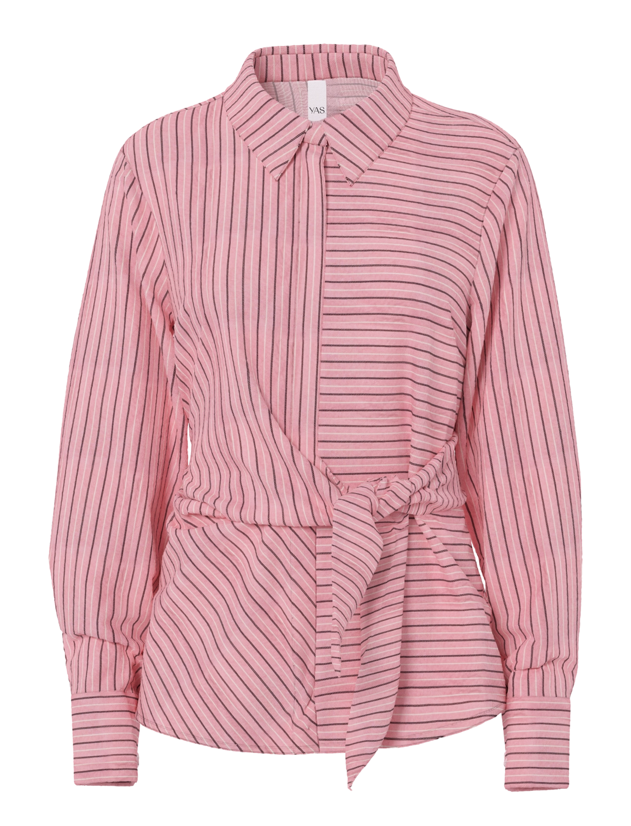 YAS YASRAYLY ESTA LS TIE SHIRT - Kläder - CASHMERE ROSE / pink/rose