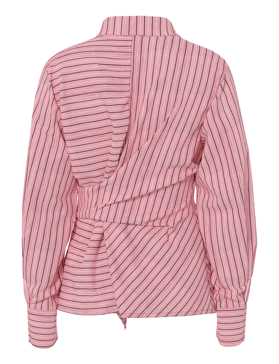 YAS - YASRAYLY ESTA LS TIE SHIRT - långärmade skjortor - cashmere rose - 2