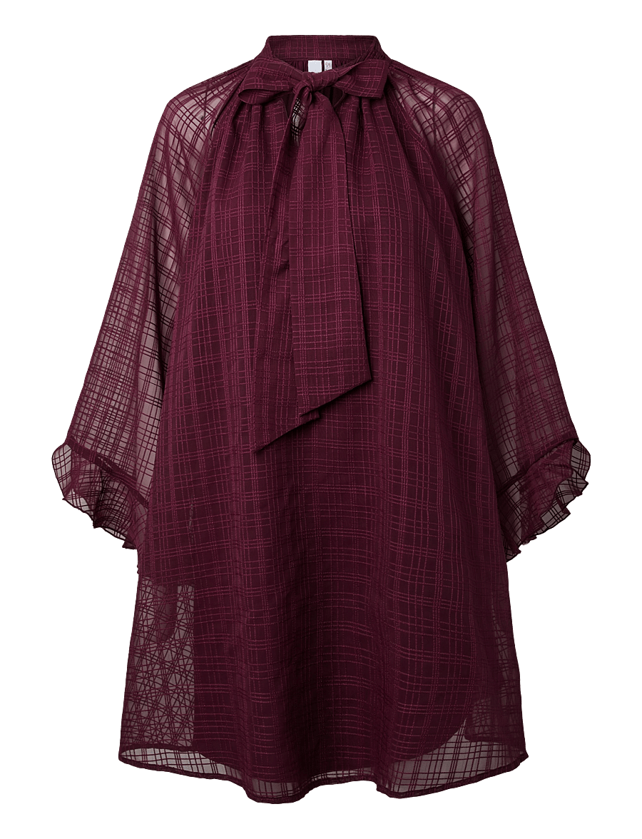 YAS - YASLIANA LS TIE NECK DRESS S. - fig - 1