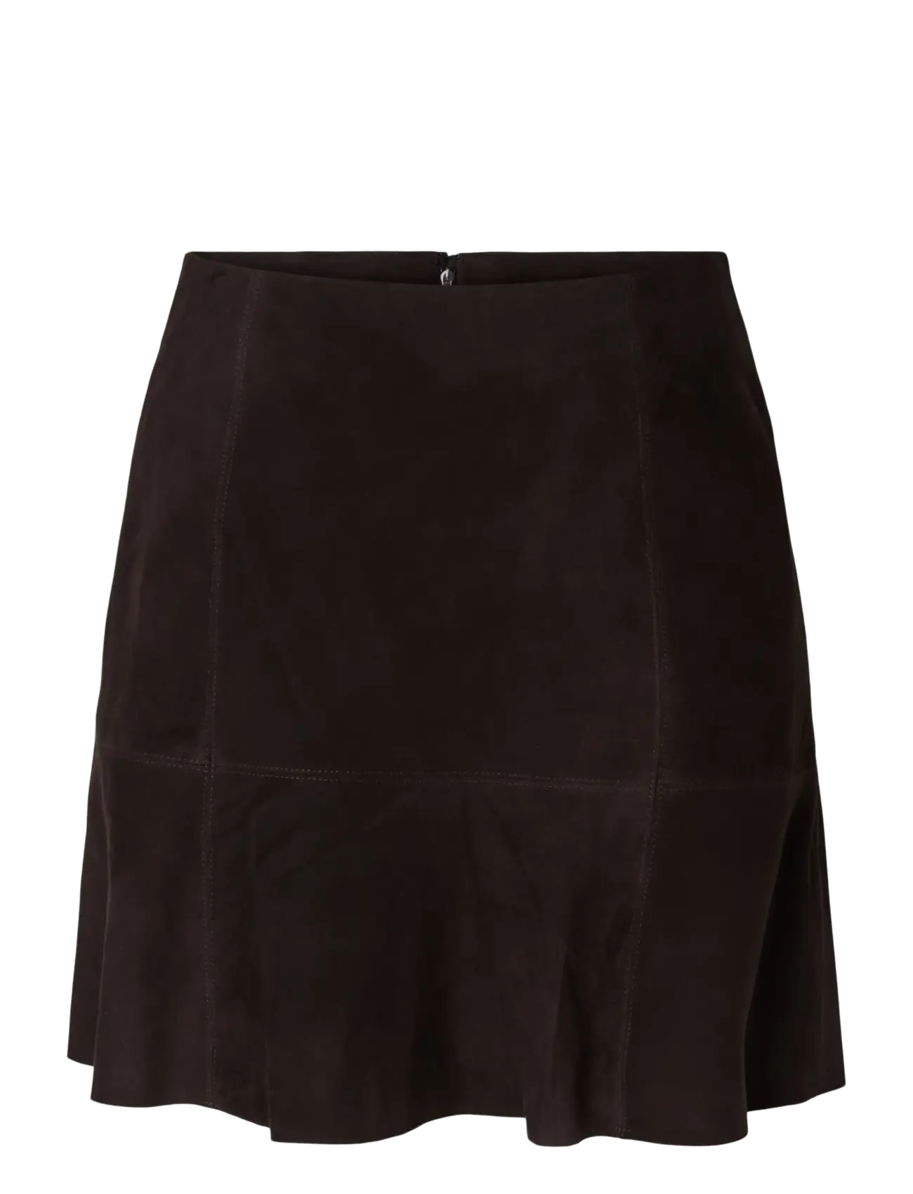 YAS YASCOLLY HW SUEDE SKIRT - Special Occasions - COFFEE BEAN / brown