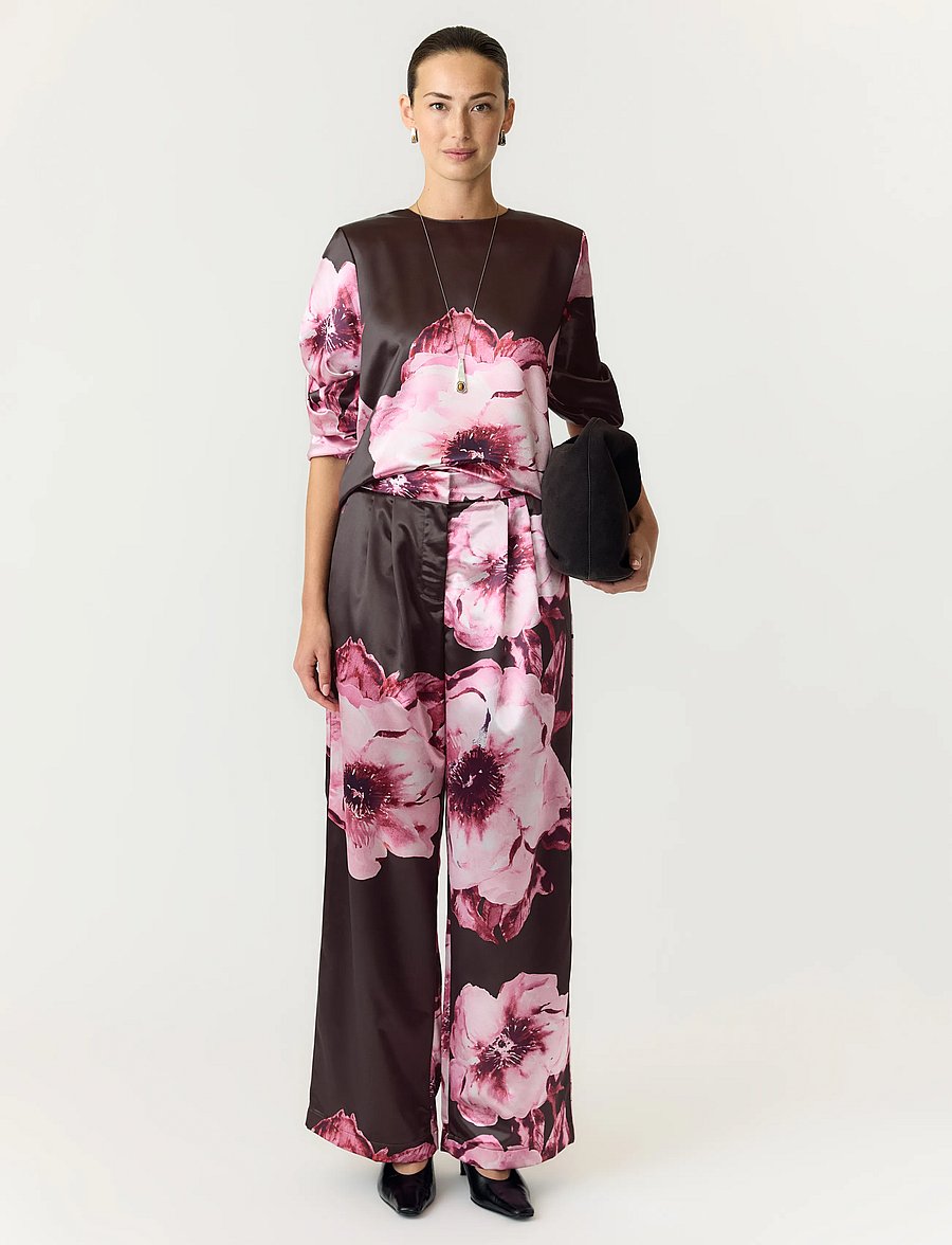 YAS - YASARLENE LS TOP S. - SHOW - langærmede bluser - chocolate brown - 5
