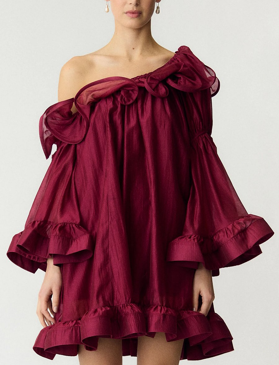 YAS - YASFALLULAH O/S DRESS - D2D - special occasions - rhododendron - 3
