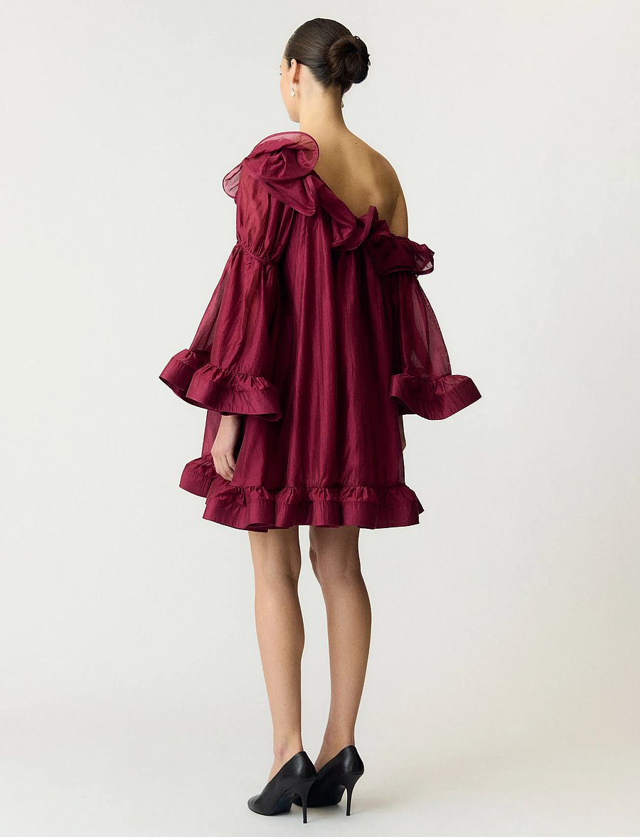 YAS - YASFALLULAH O/S DRESS - D2D - special occasions - rhododendron - 4