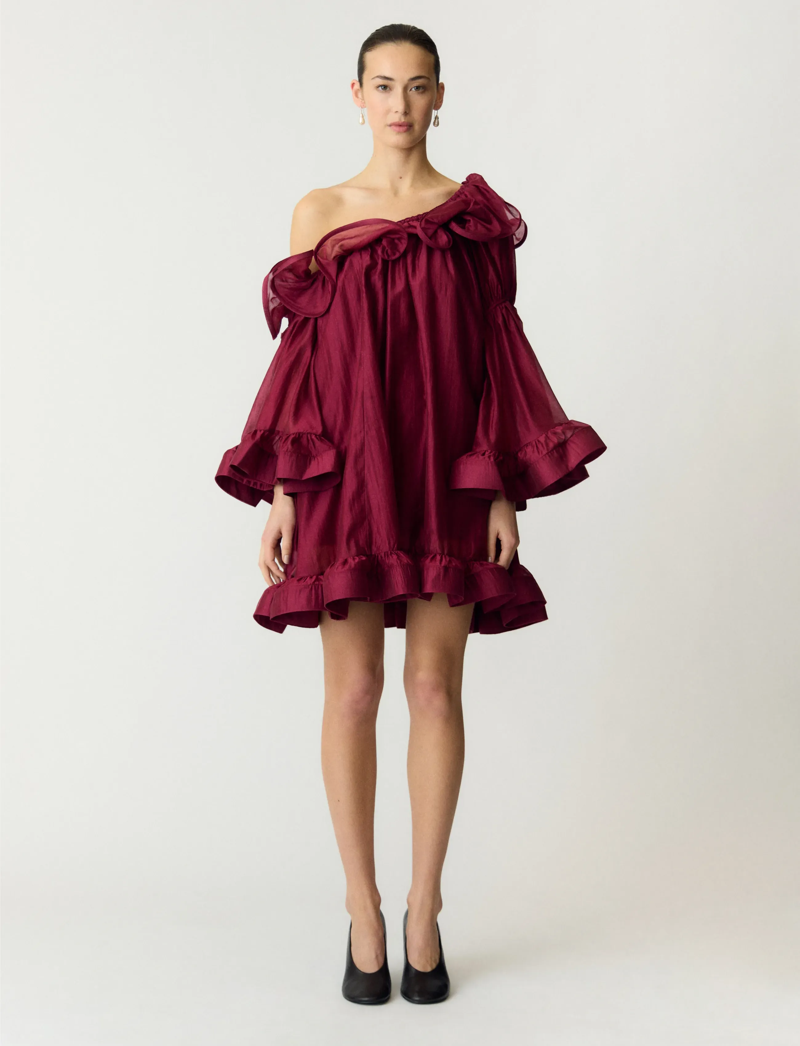 YAS - YASFALLULAH O/S DRESS - D2D - special occasions - rhododendron - 5