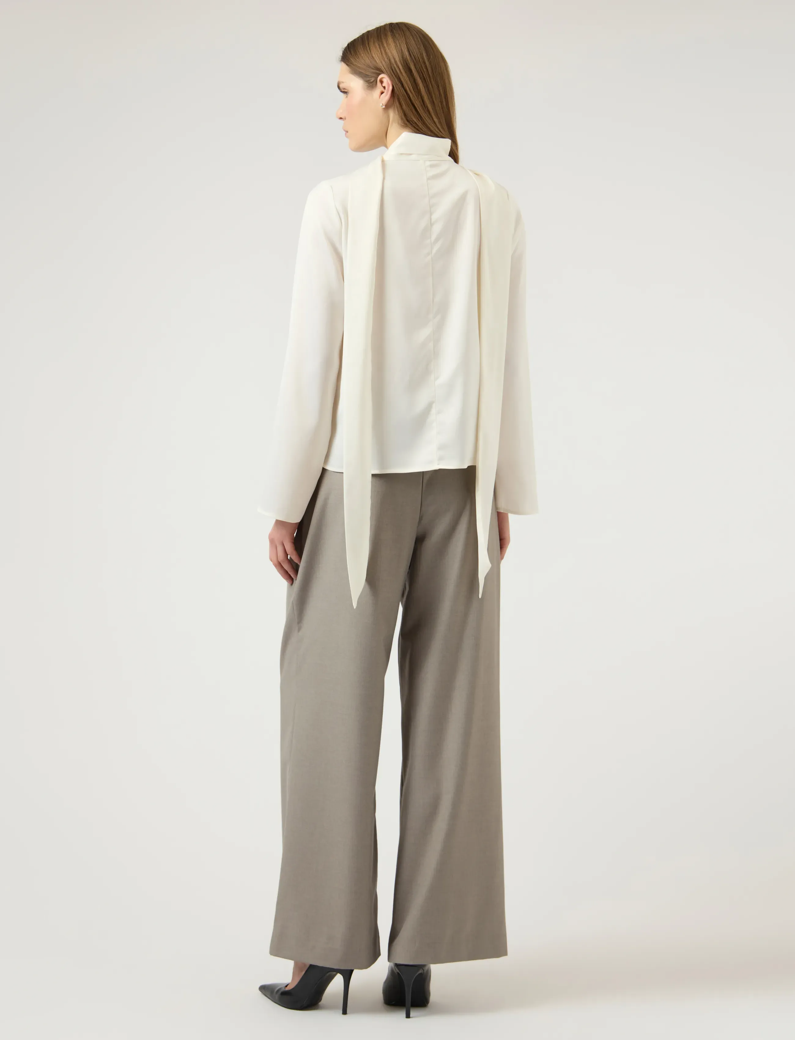 YAS - YASPELLA LS SCARF TOP S. - D2D - pikkade varrukatega pluusid - pristine - 3