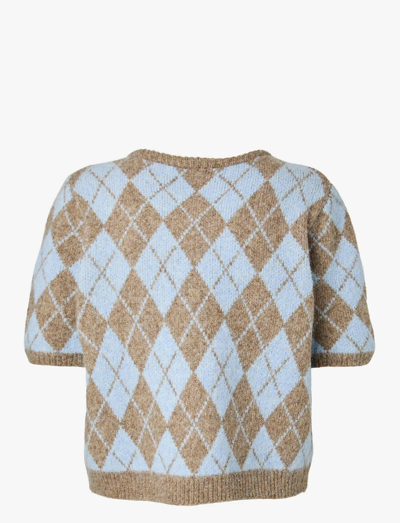 YAS - YASCHELLI SS KNIT CARDIGAN - D2D - kardiganid - fungi - 1