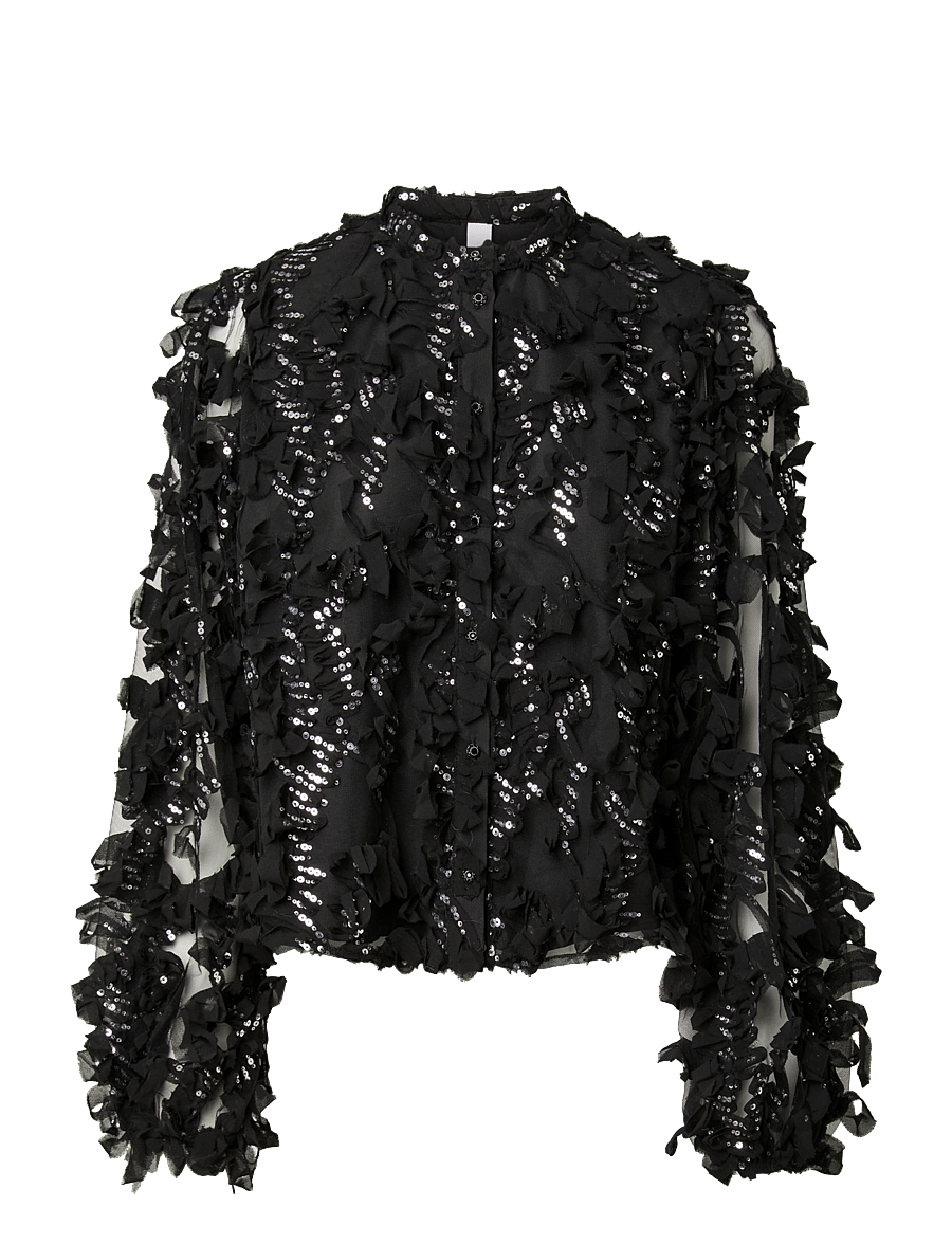 YAS - YASABELONE LS SHIRT - SHOW - long-sleeved shirts - black - 1