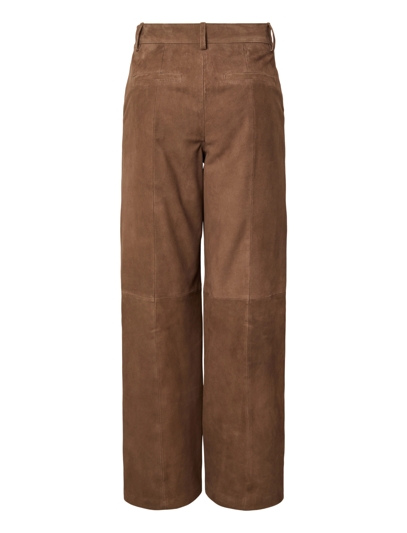 YAS - YASLEURA MW SUEDE PANT - sepia - 2