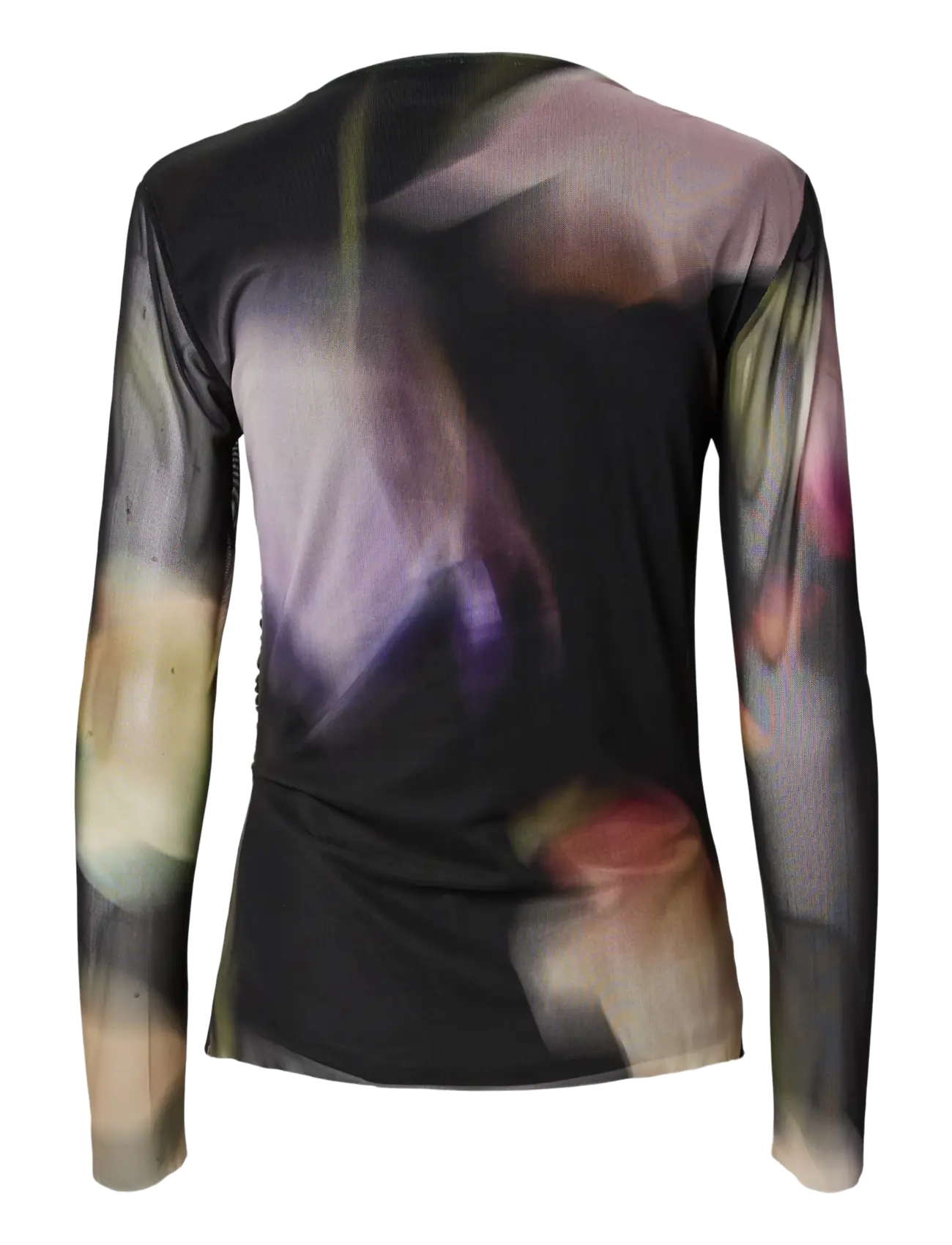 YAS - YASSHAMA LS MESH TOP - long-sleeved tops - black - 2