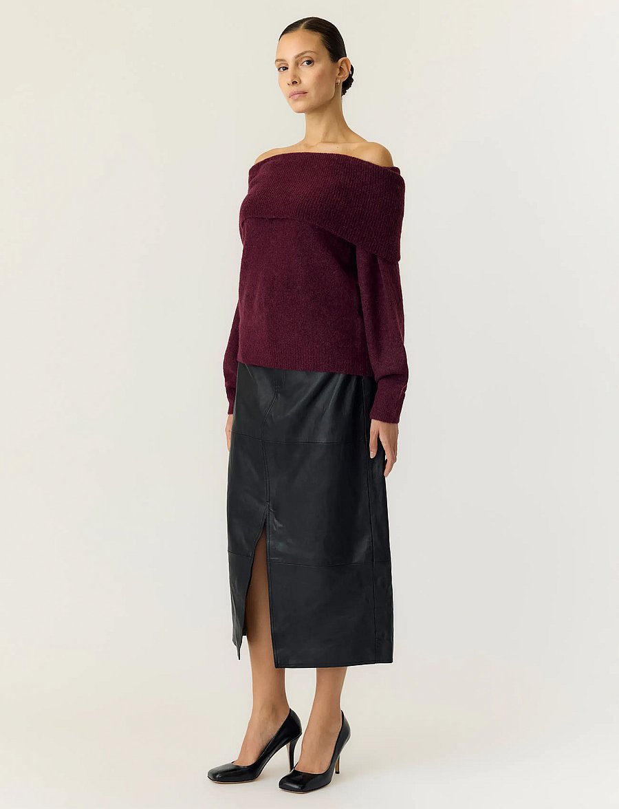YAS - YASJOHI OS WOOL BLEND PULLOVER S. NOOS - pullover - fig - 4