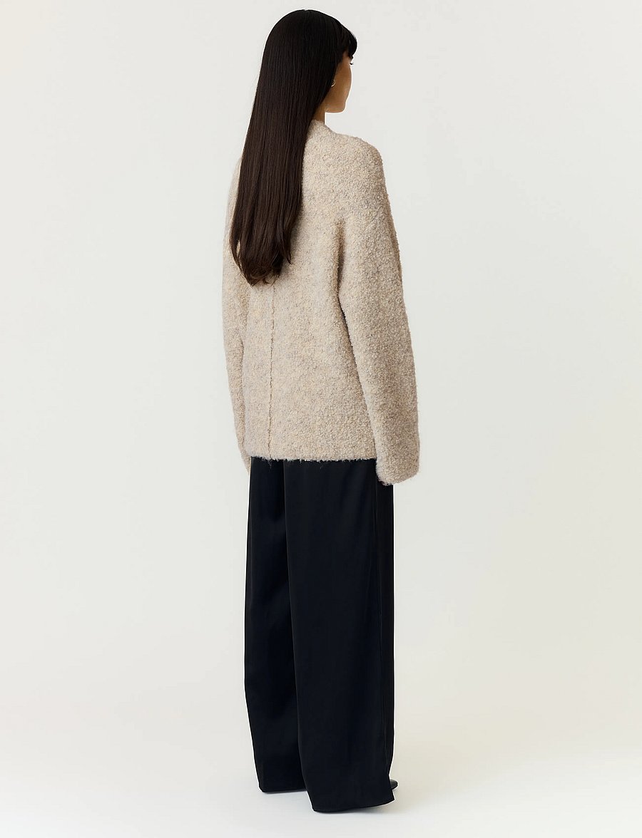 YAS - YASPLIRA LS HIGH NECK PULLOVER NOOS - pullover - pristine - 3