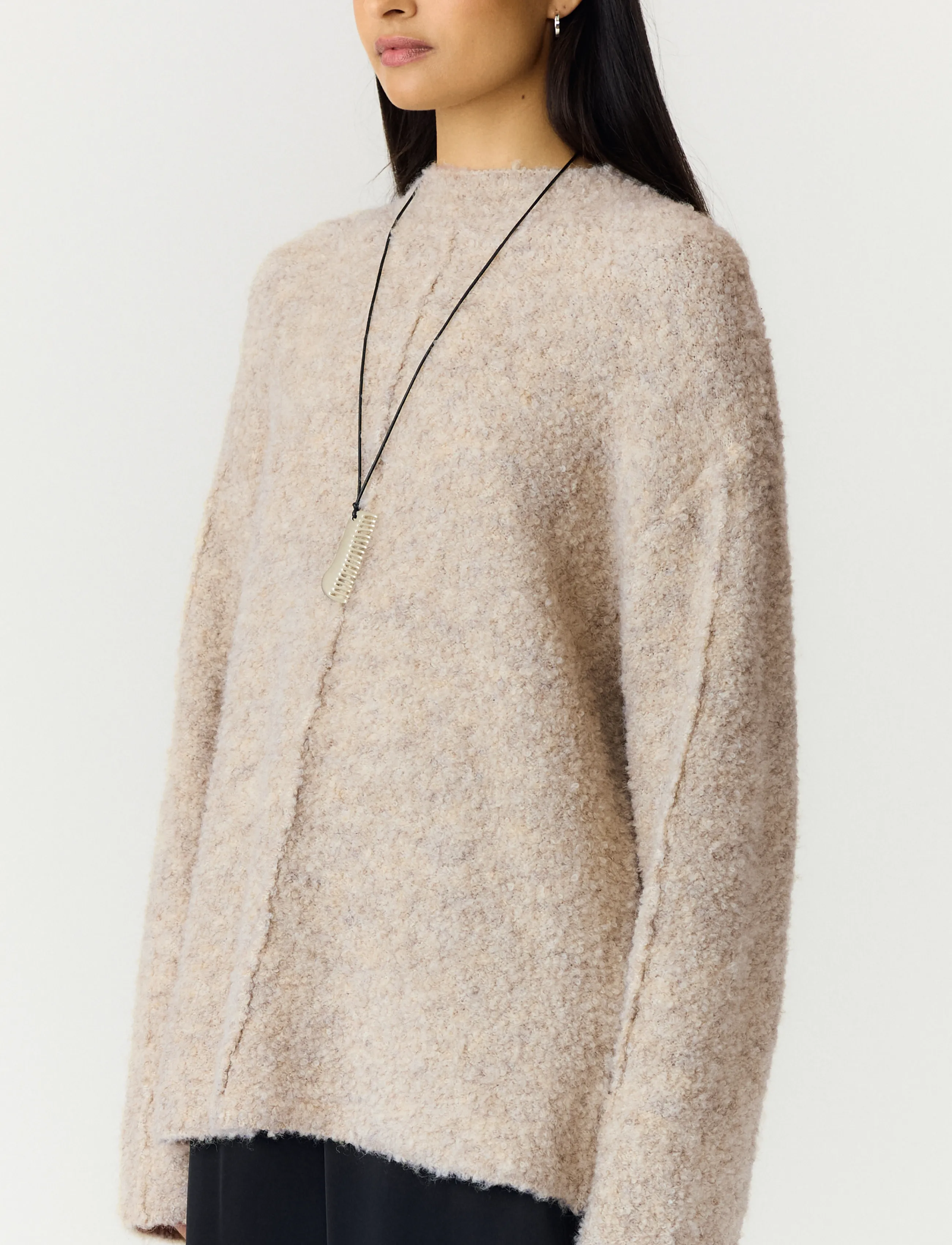 YAS - YASPLIRA LS HIGH NECK PULLOVER NOOS - jumpers - pristine - 5