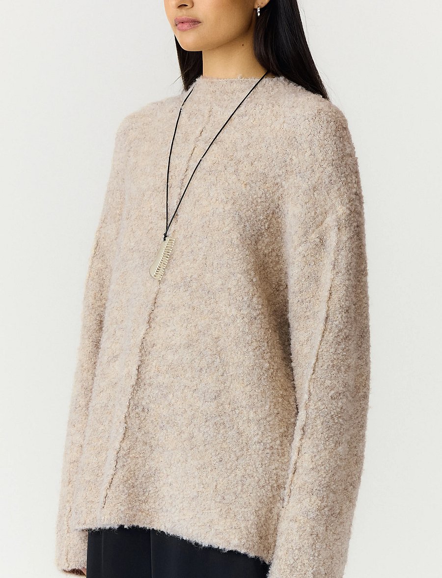 YAS - YASPLIRA LS HIGH NECK PULLOVER NOOS - pullover - pristine - 5