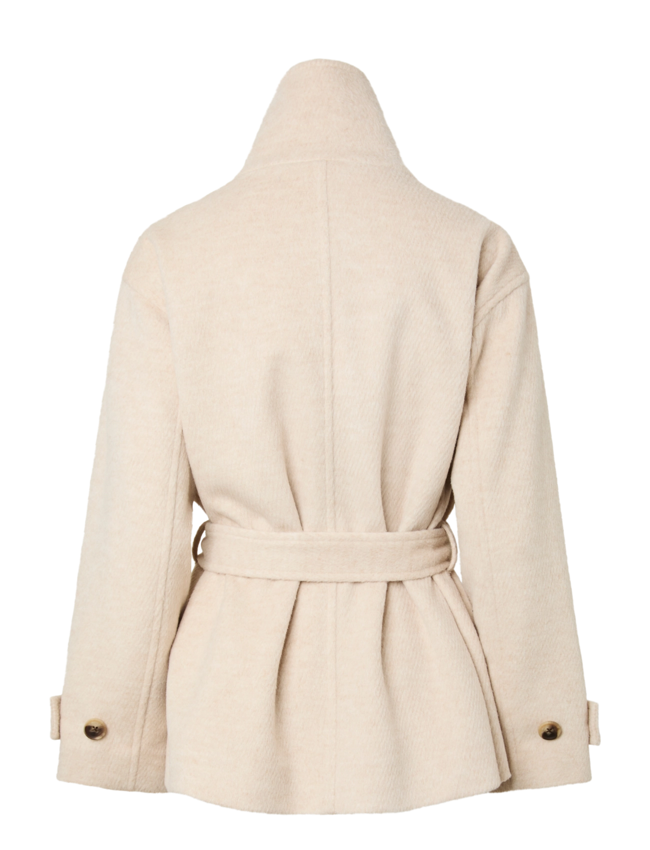 YAS - YASKARINE LS JACKET NOOS - wolljacken - oatmeal - 2