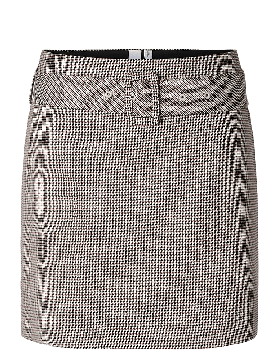 YAS - YASCHEKKA MW SKIRT - kurze röcke - black - 0