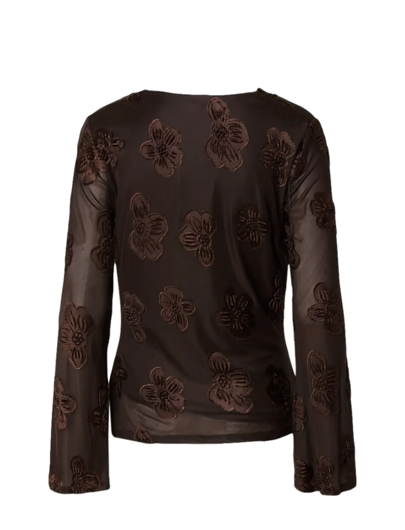 YAS - YASSERAPHINE LS TOP S. - SHOW - pikkade varrukatega pluusid - chocolate brown - 1