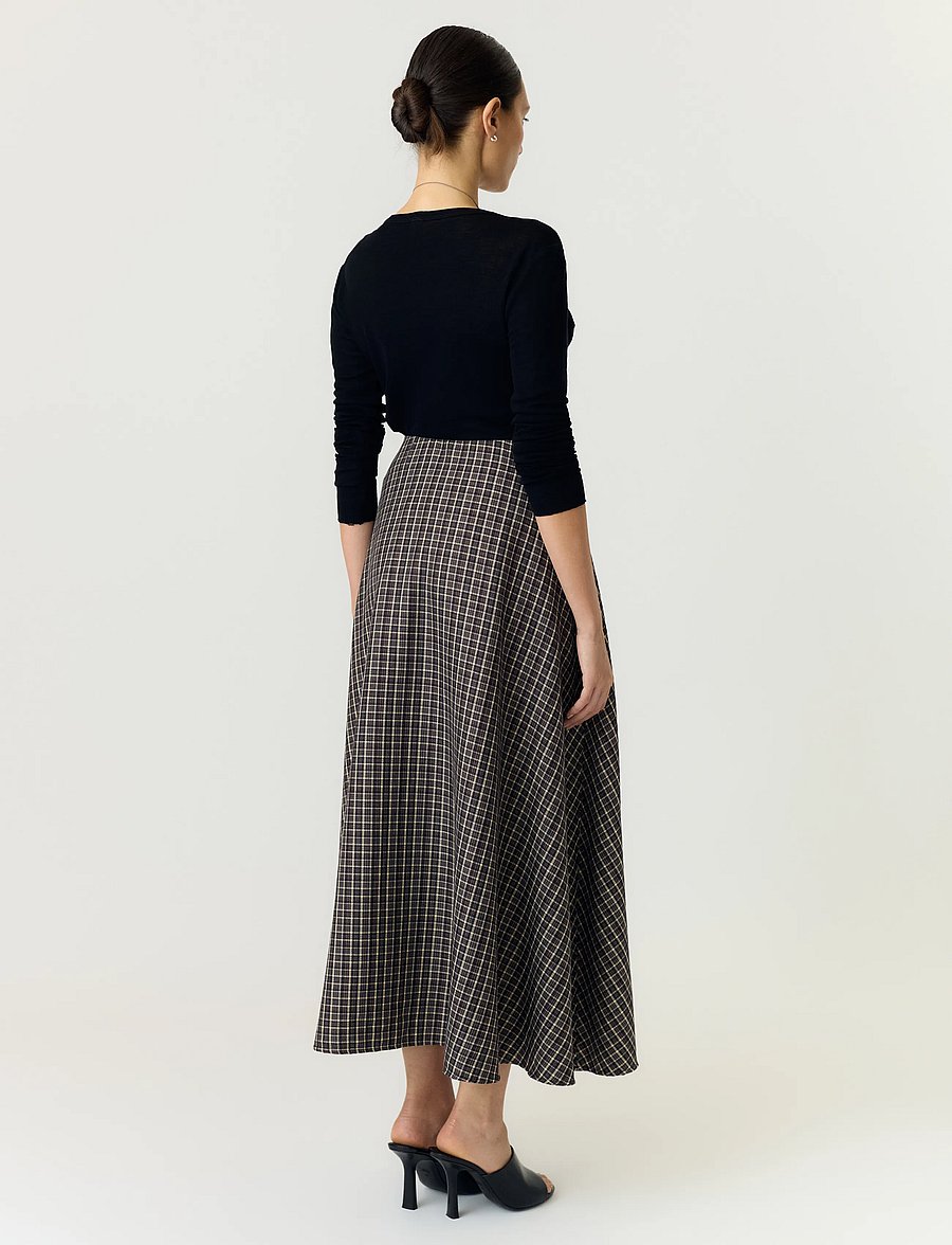 YAS - YASTULVA HW LONG SKIRT S. - maxi röcke - black - 3