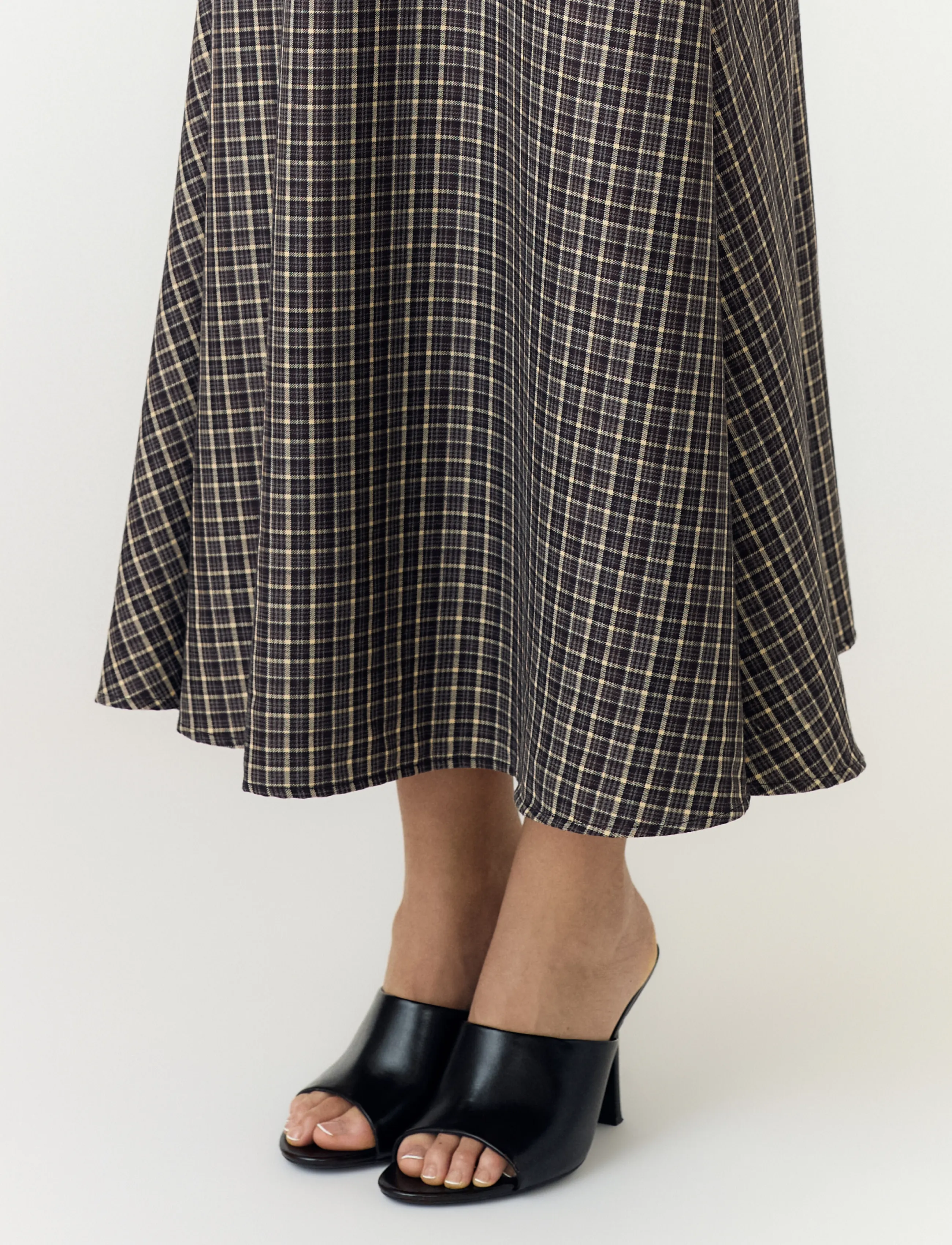 YAS - YASTULVA HW LONG SKIRT S. - maxikjolar - black - 5