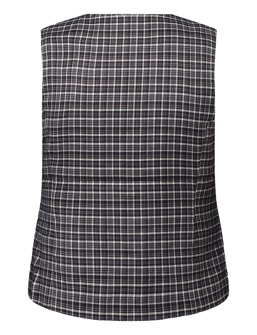 YAS - YASTULVA WAISTCOAT S. - vatterede veste - black - 2