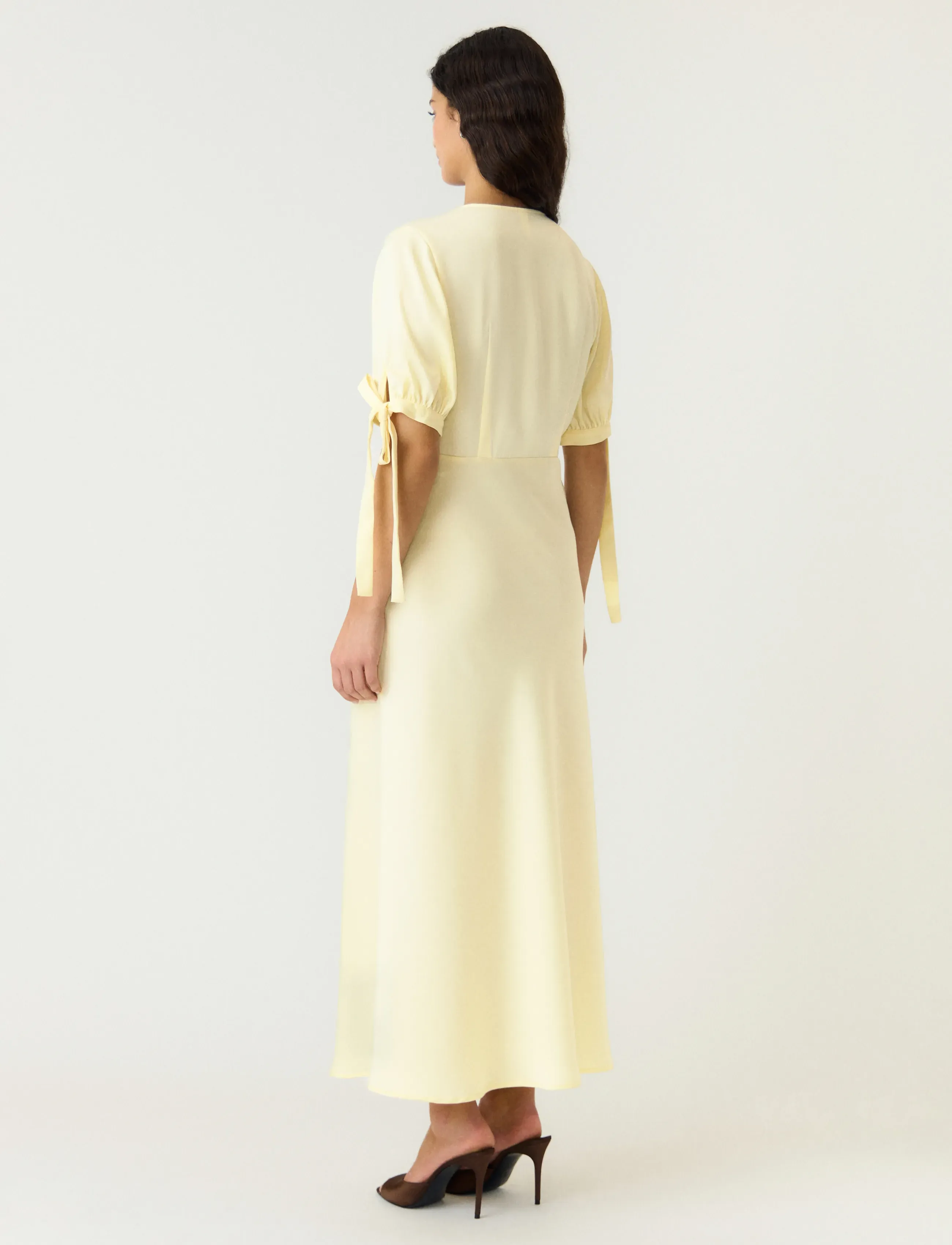 YAS - YASPELLA 2/4 LONG DRESS S. - D2D - festkjoler - anise flower - 3