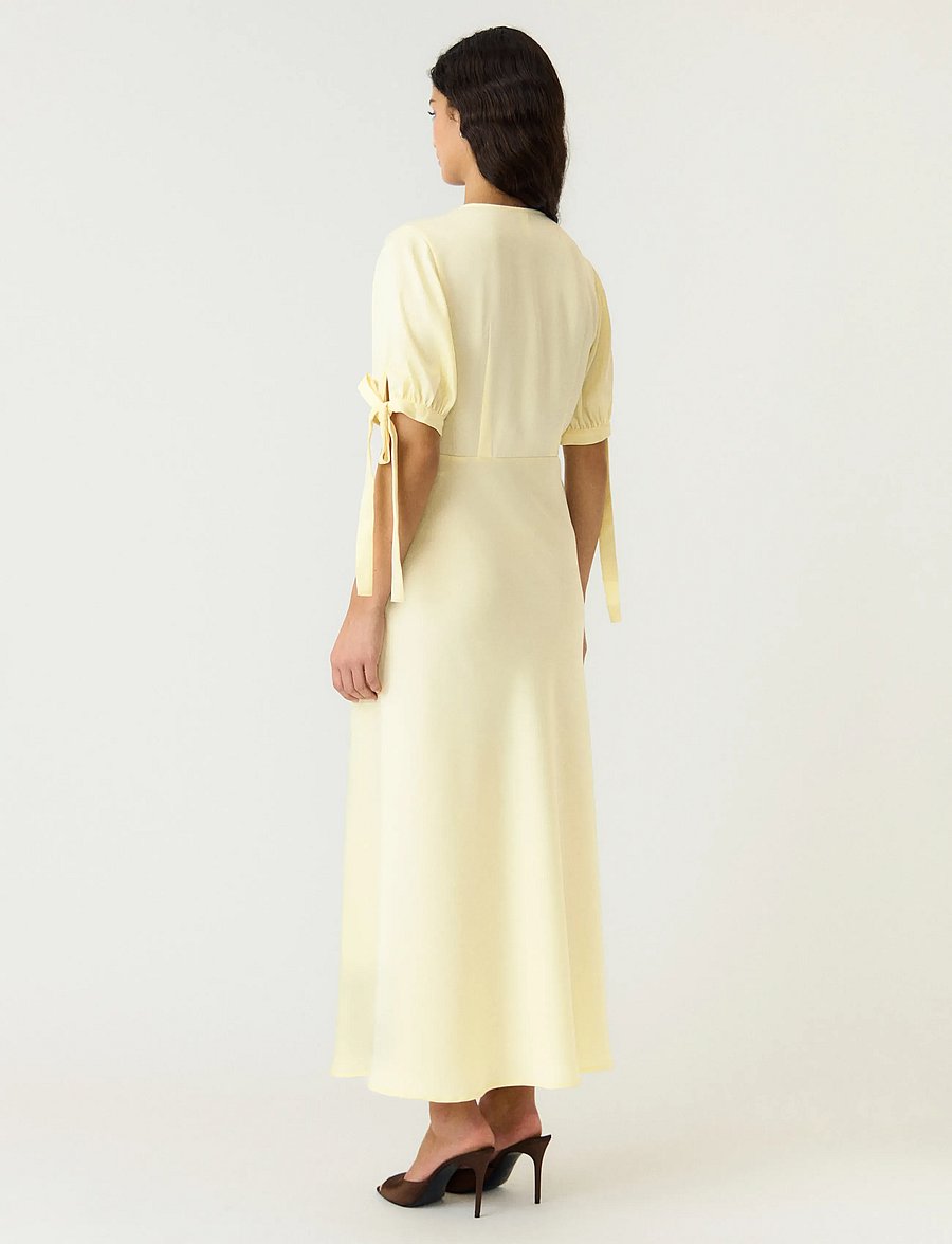 YAS - YASPELLA 2/4 LONG DRESS S. - D2D - festkjoler - anise flower - 3