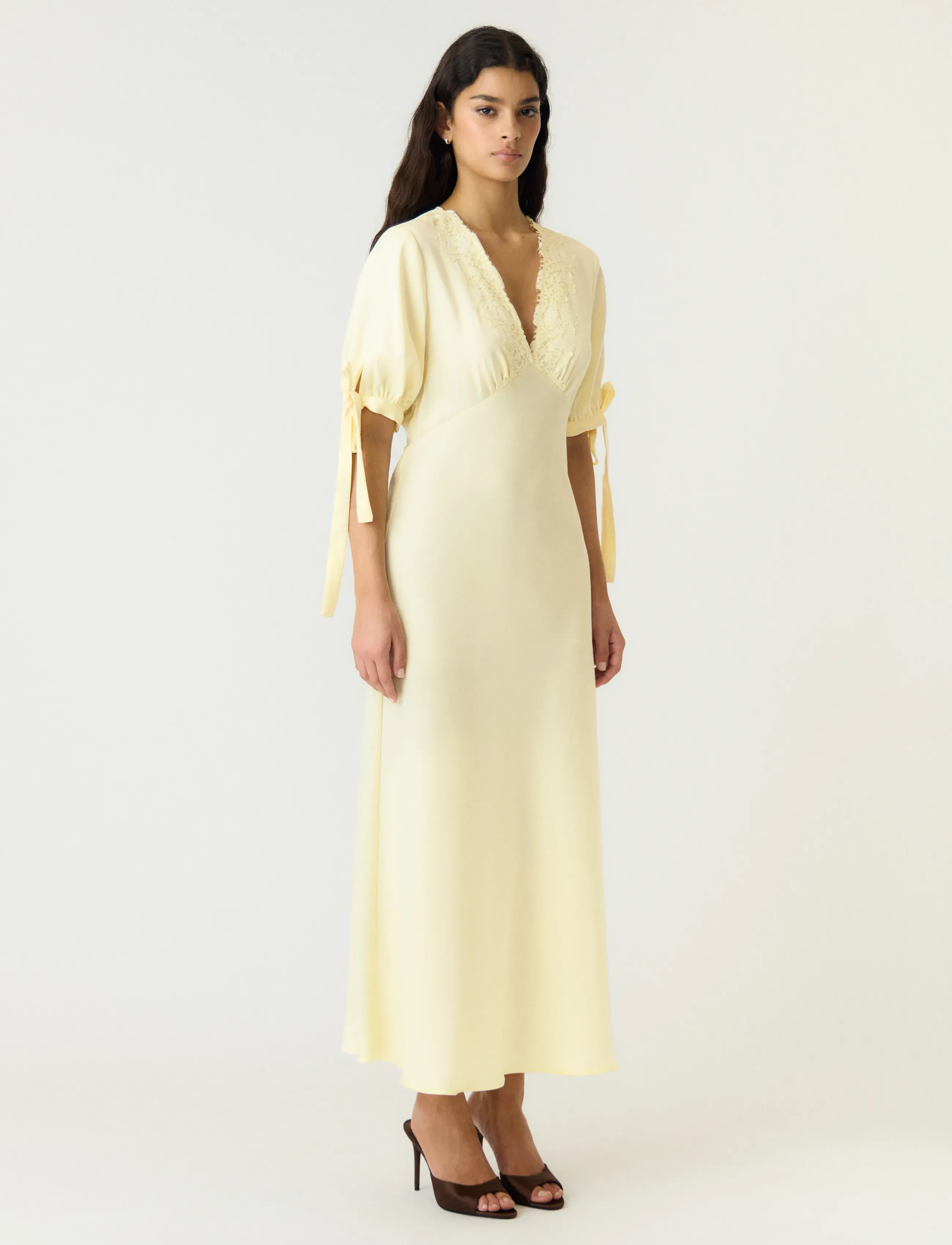 YAS - YASPELLA 2/4 LONG DRESS S. - D2D - festkjoler - anise flower - 4