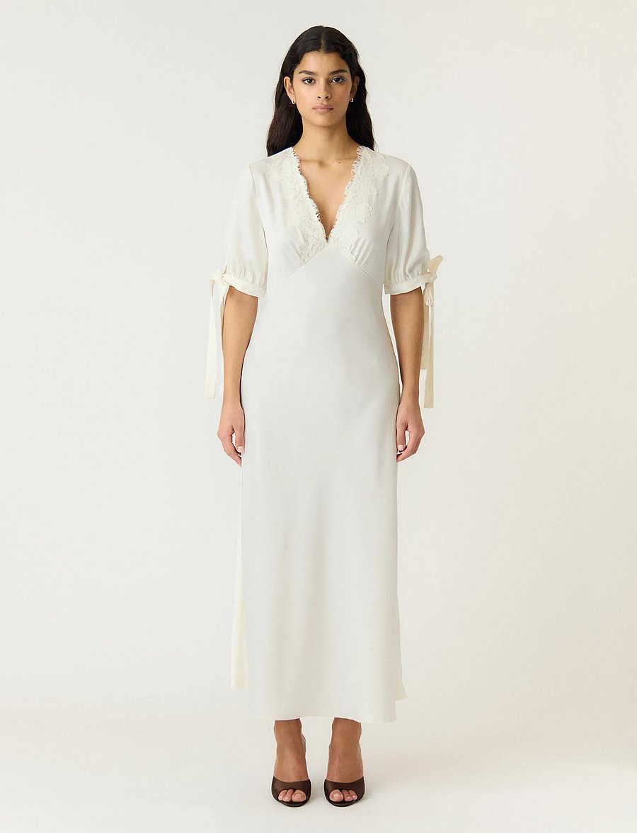 YAS - YASPELLA 2/4 LONG DRESS S. - D2D - festkjoler - pristine - 0