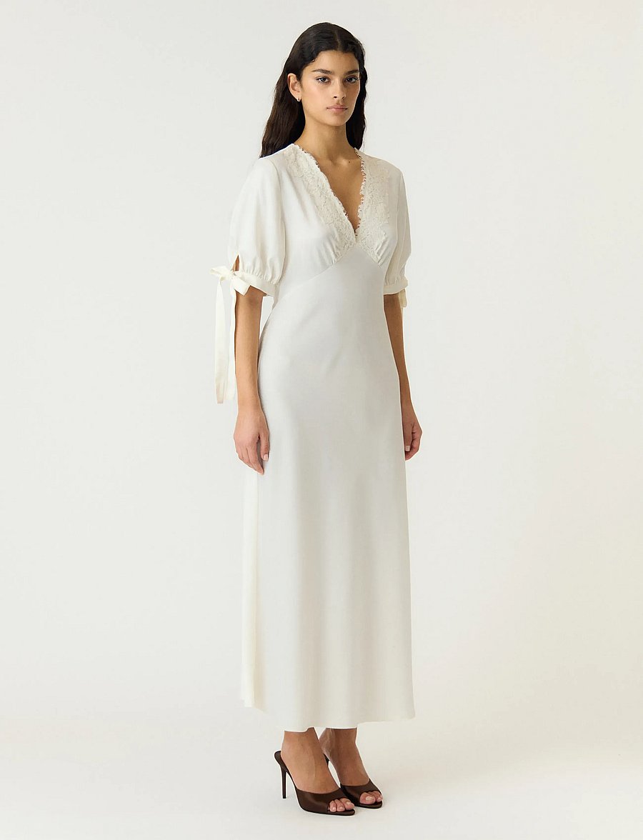 YAS - YASPELLA 2/4 LONG DRESS S. - D2D - festkjoler - pristine - 4
