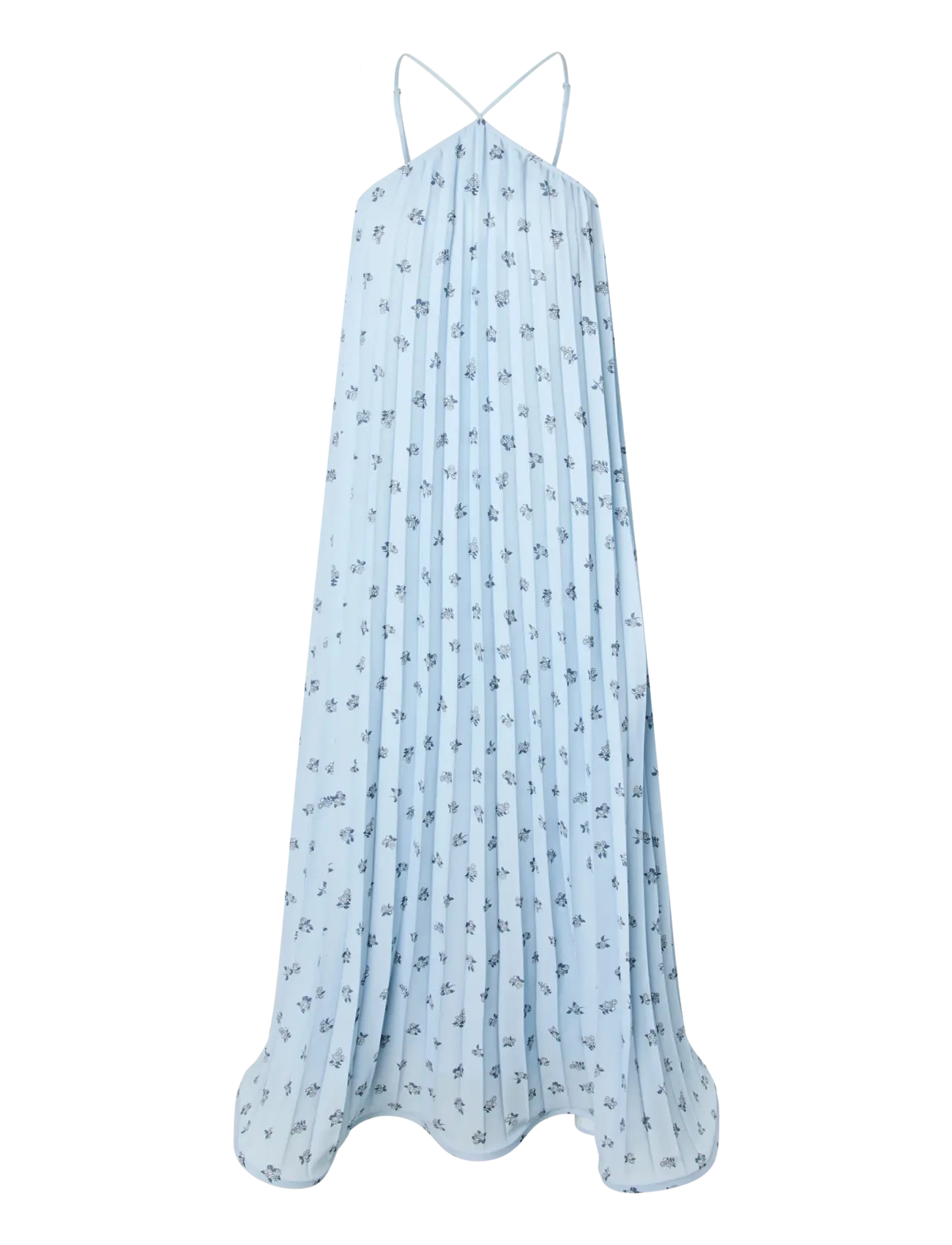 YAS YASSVEA HALTERNECK MAXI DRESS - D2D - Y.A.S - SKYWAY / blue