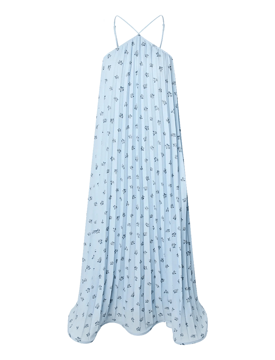 YAS - YASSVEA HALTERNECK MAXI DRESS - D2D - maxikleider - skyway - 1