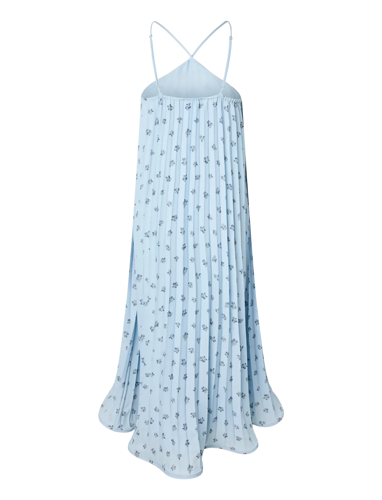 YAS - YASSVEA HALTERNECK MAXI DRESS - D2D - maxi kjoler - skyway - 2