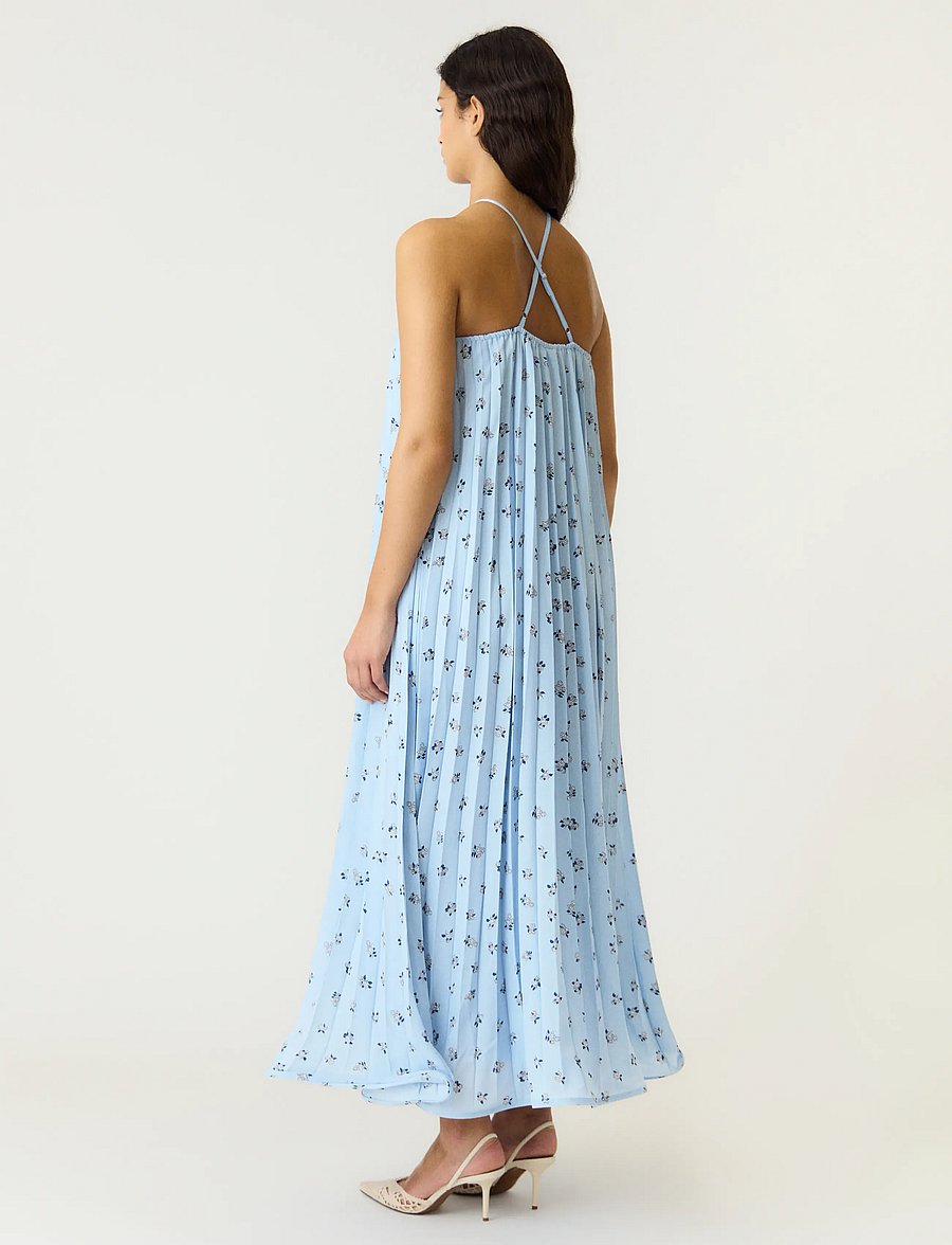 YAS - YASSVEA HALTERNECK MAXI DRESS - D2D - maxikleider - skyway - 3