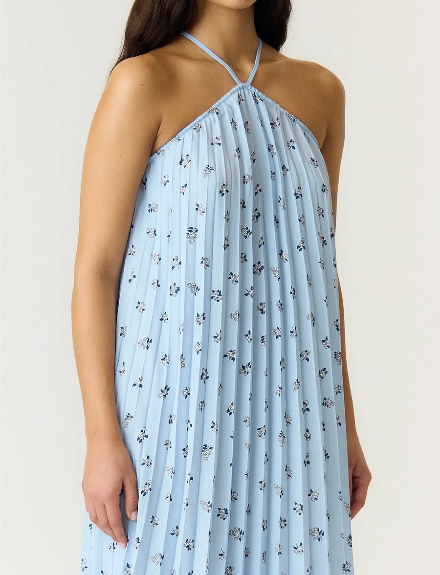 YAS - YASSVEA HALTERNECK MAXI DRESS - D2D - maxikleider - skyway - 5