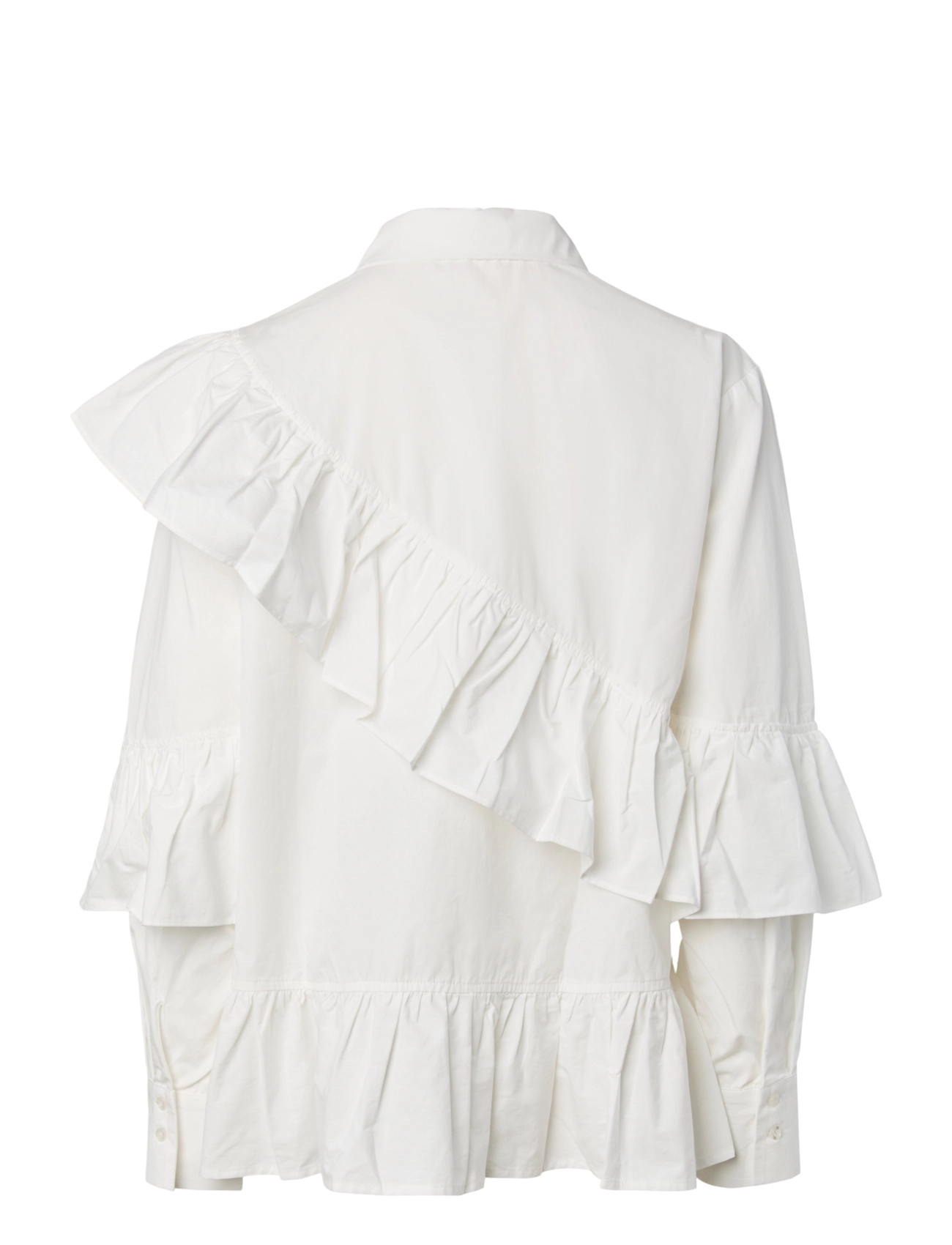YAS - YASWILLU LS SHIRT S. - langärmlige hemden - star white - 2