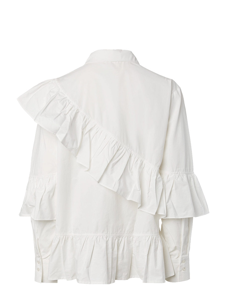 YAS - YASWILLU LS SHIRT S. - langärmlige hemden - star white - 2