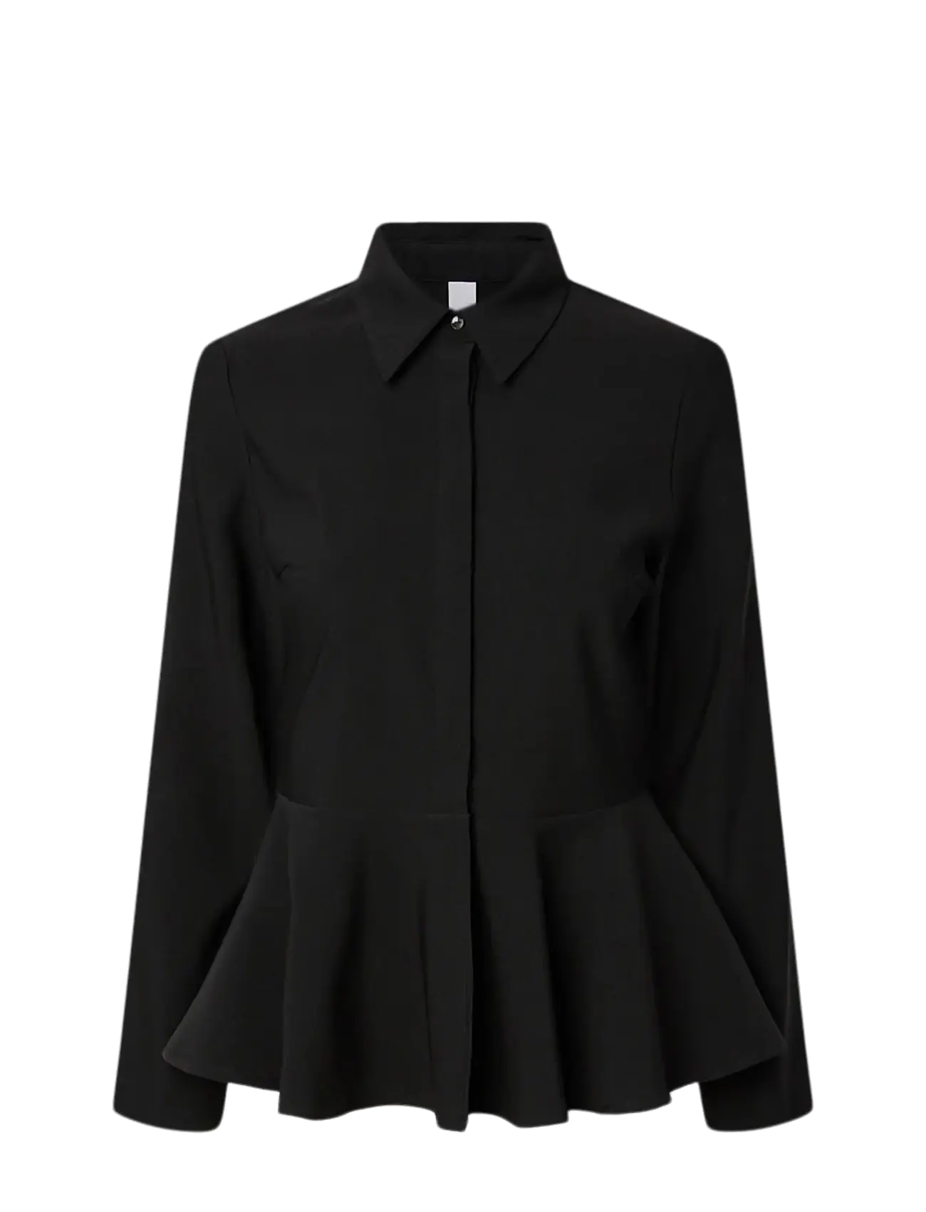 YAS YASPEPA LS SHIRT S. - Kleidung - BLACK / black