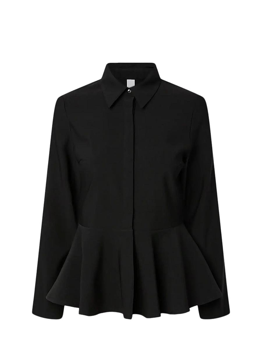 YAS - YASPEPA LS SHIRT S. - black - 1