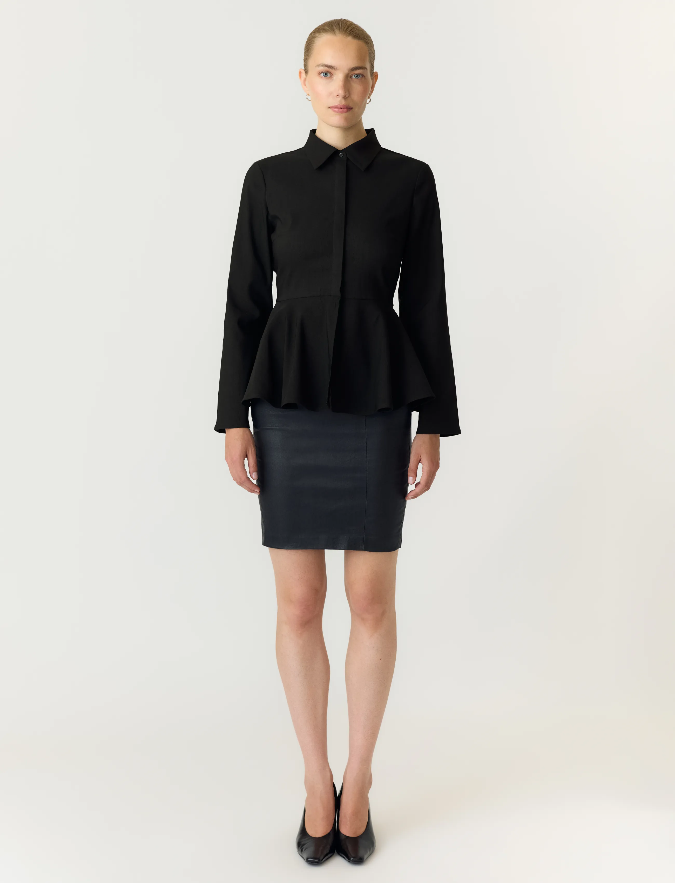 YAS - YASPEPA LS SHIRT S. - black - 4
