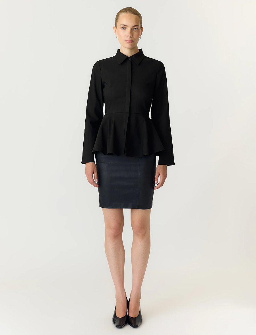 YAS - YASPEPA LS SHIRT S. - black - 4