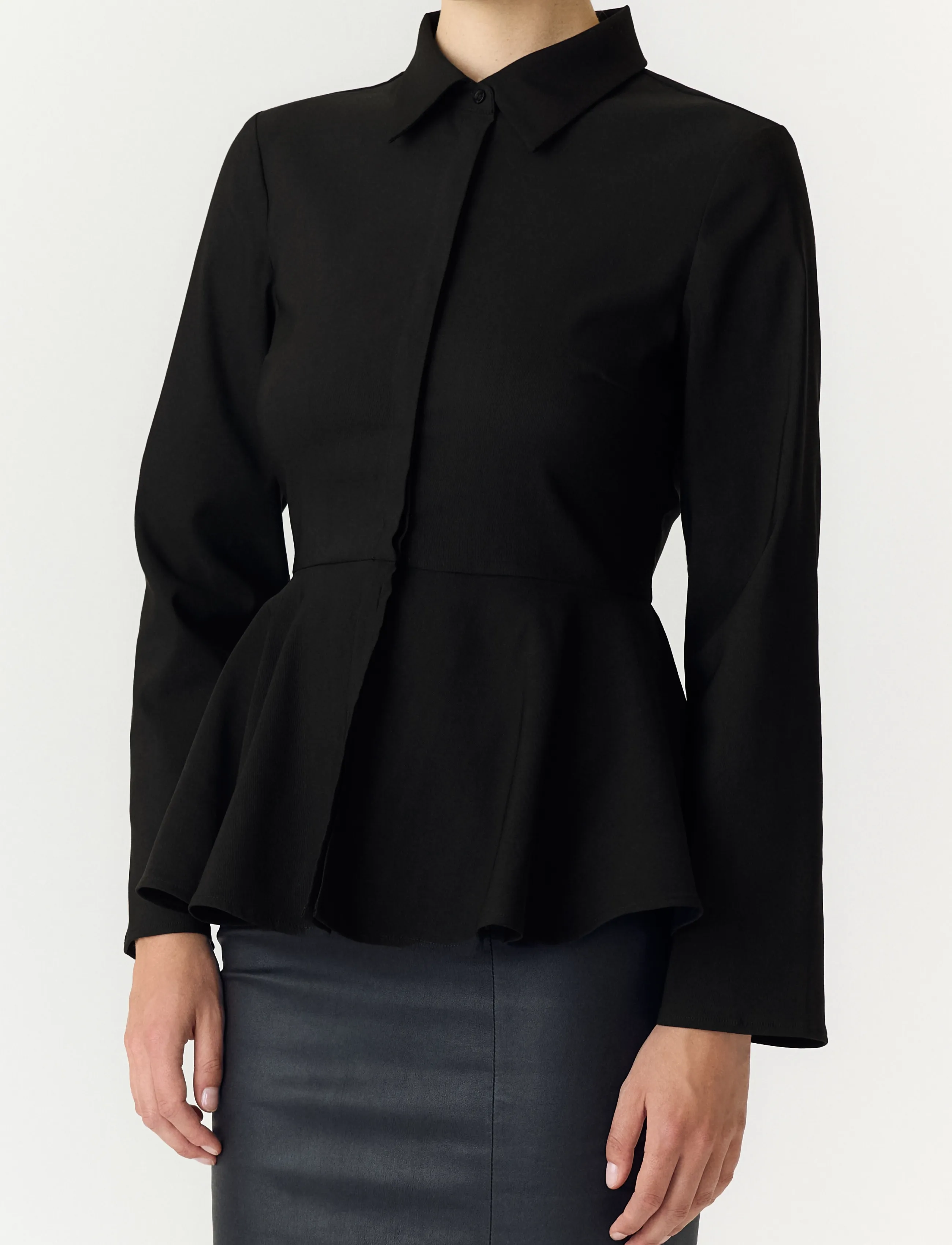 YAS - YASPEPA LS SHIRT S. - black - 5